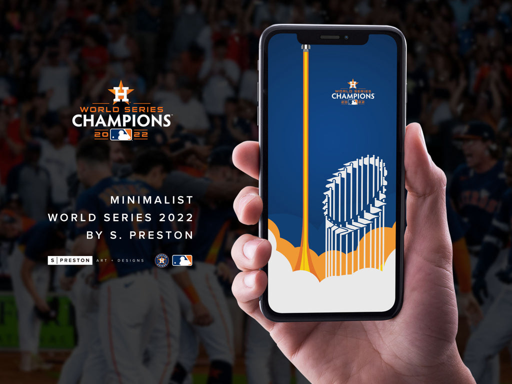 Minimalist World Series 2022 Phone Background – S. Preston Art + Designs