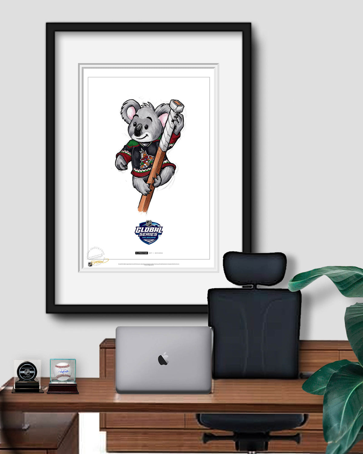 2023 NHL Global Series Melbourne Limited Edition Art Prints
