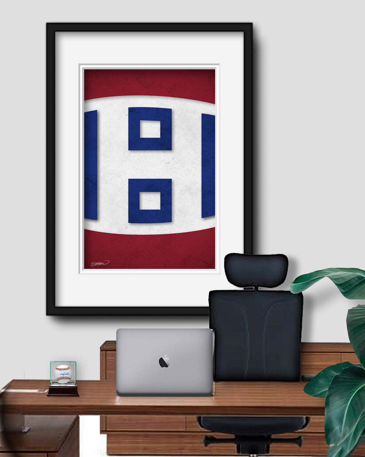 Minimalist Logo - Montreal Canadiens