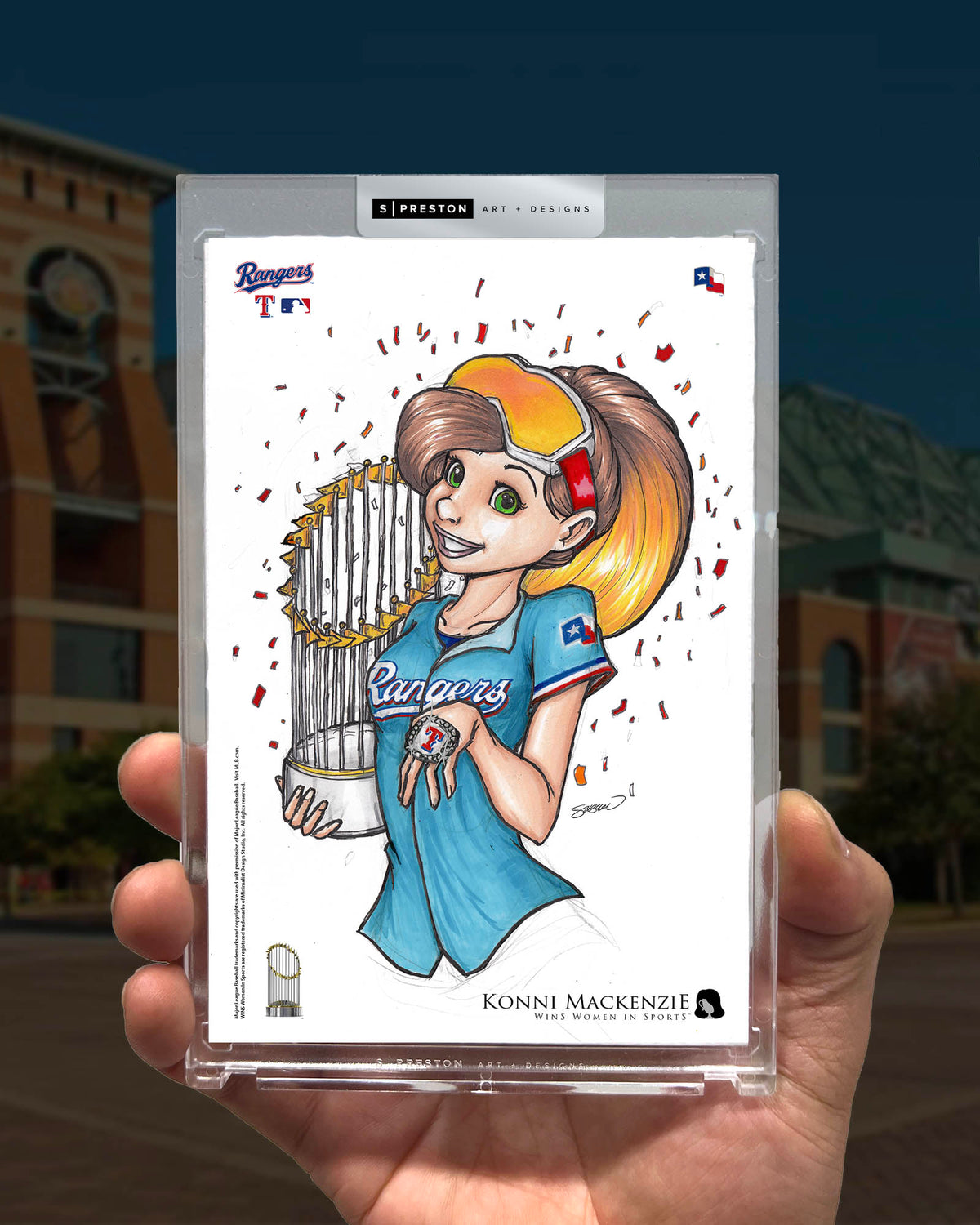 WinS® World Series Bling 2023 - Konni Mackenzie Art Card Slab