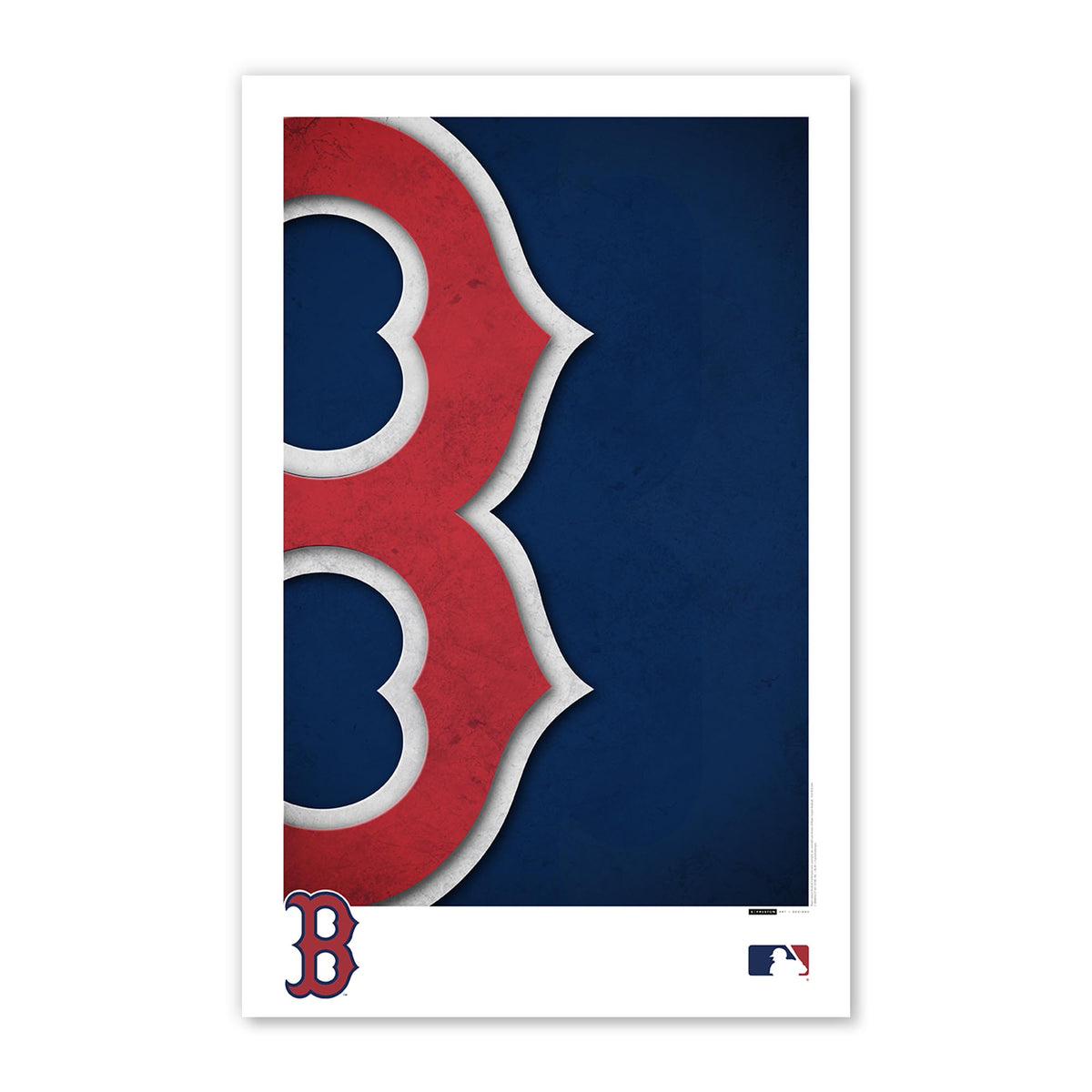 Minimalist Logo - Boston Red Sox