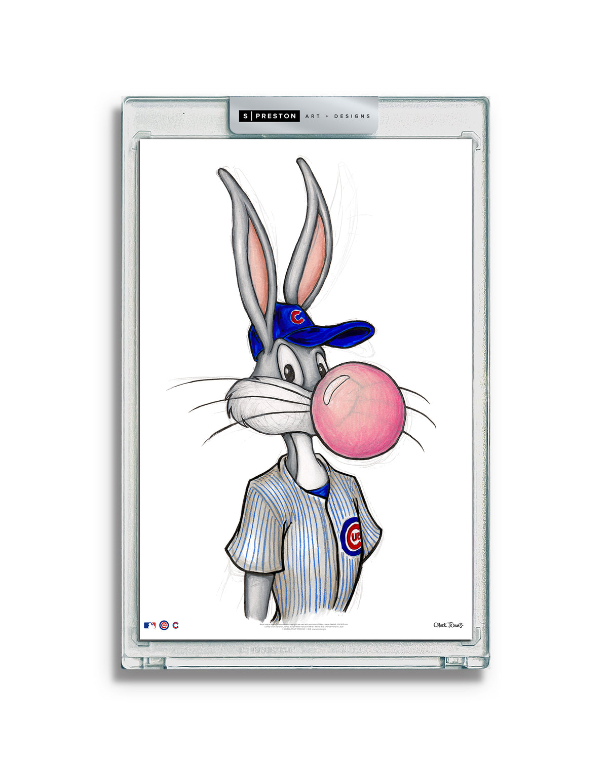 Bubblegum Bugs x MLB Cubs Limited Edition Art Card Slab
