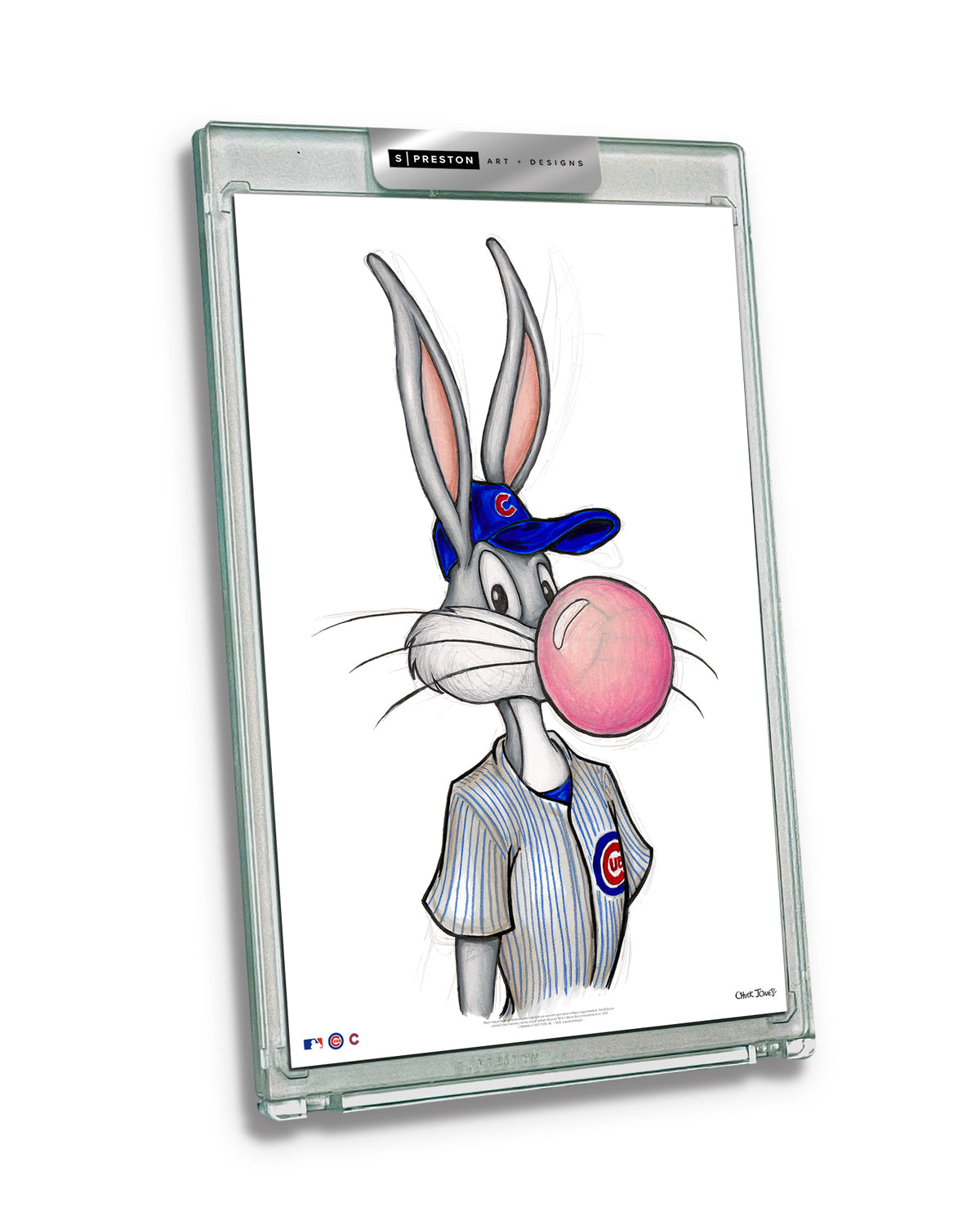 Bubblegum Bugs x MLB Cubs Limited Edition Art Card Slab