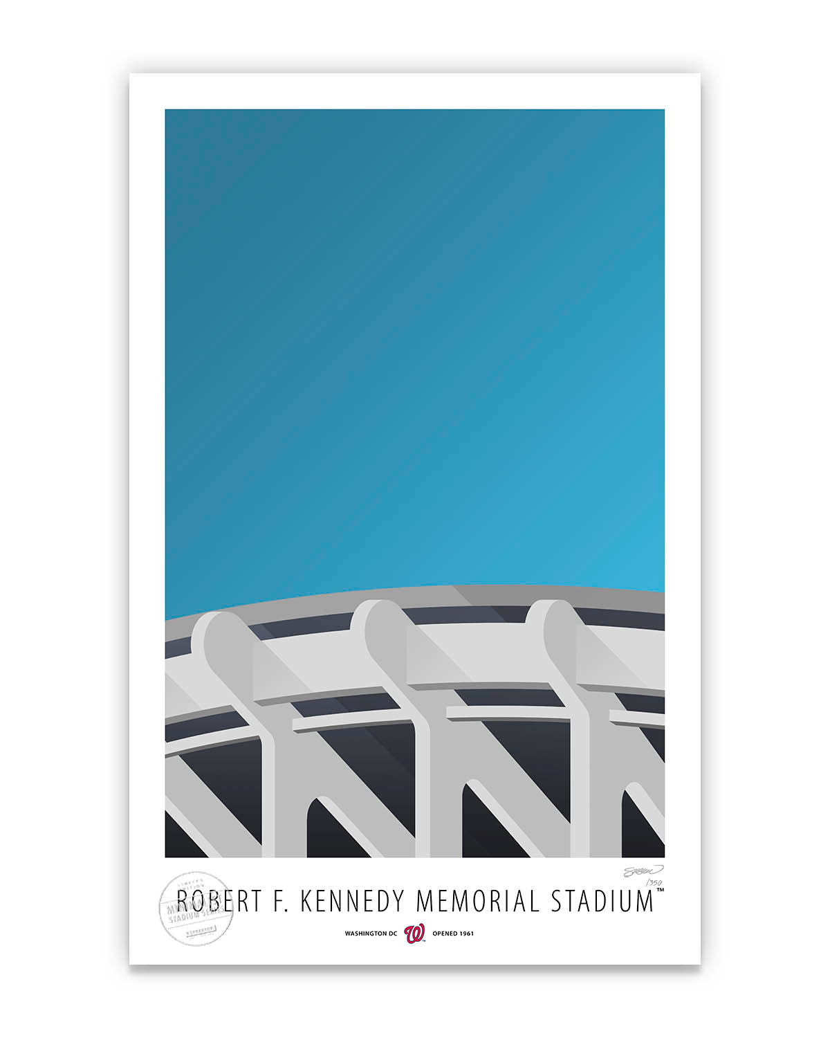 Minimalist RFK Stadium