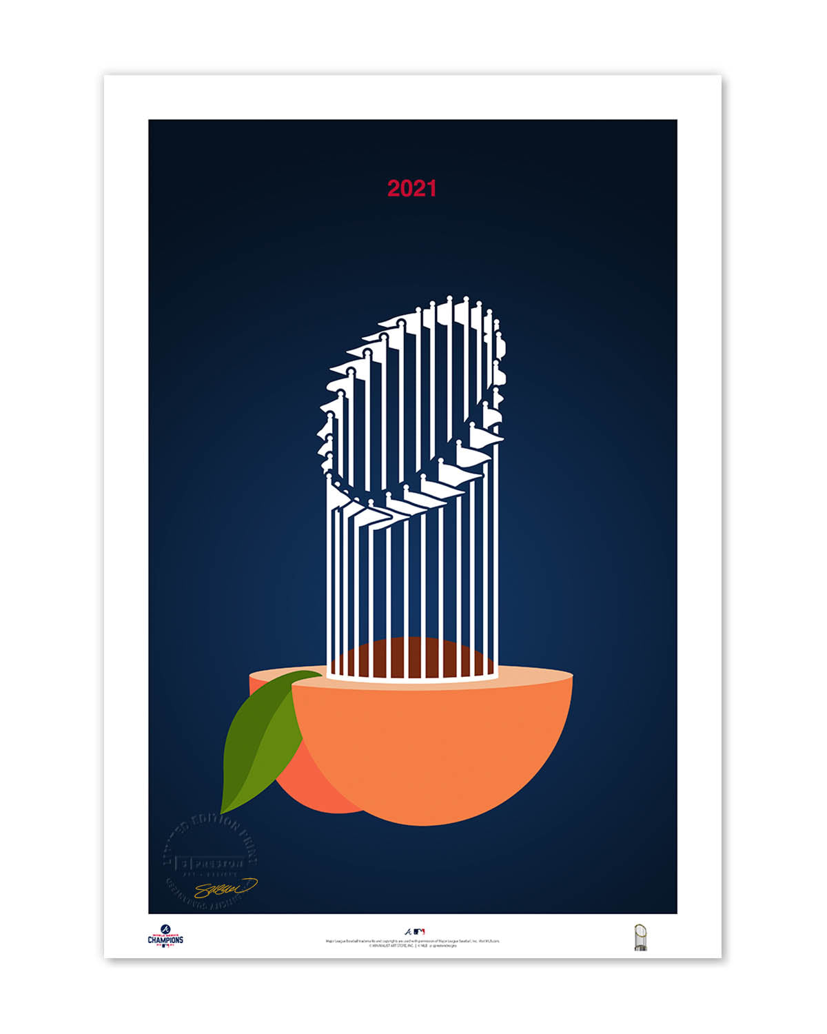Minimalist World Series 2021 Limited Edition Fine Art Print