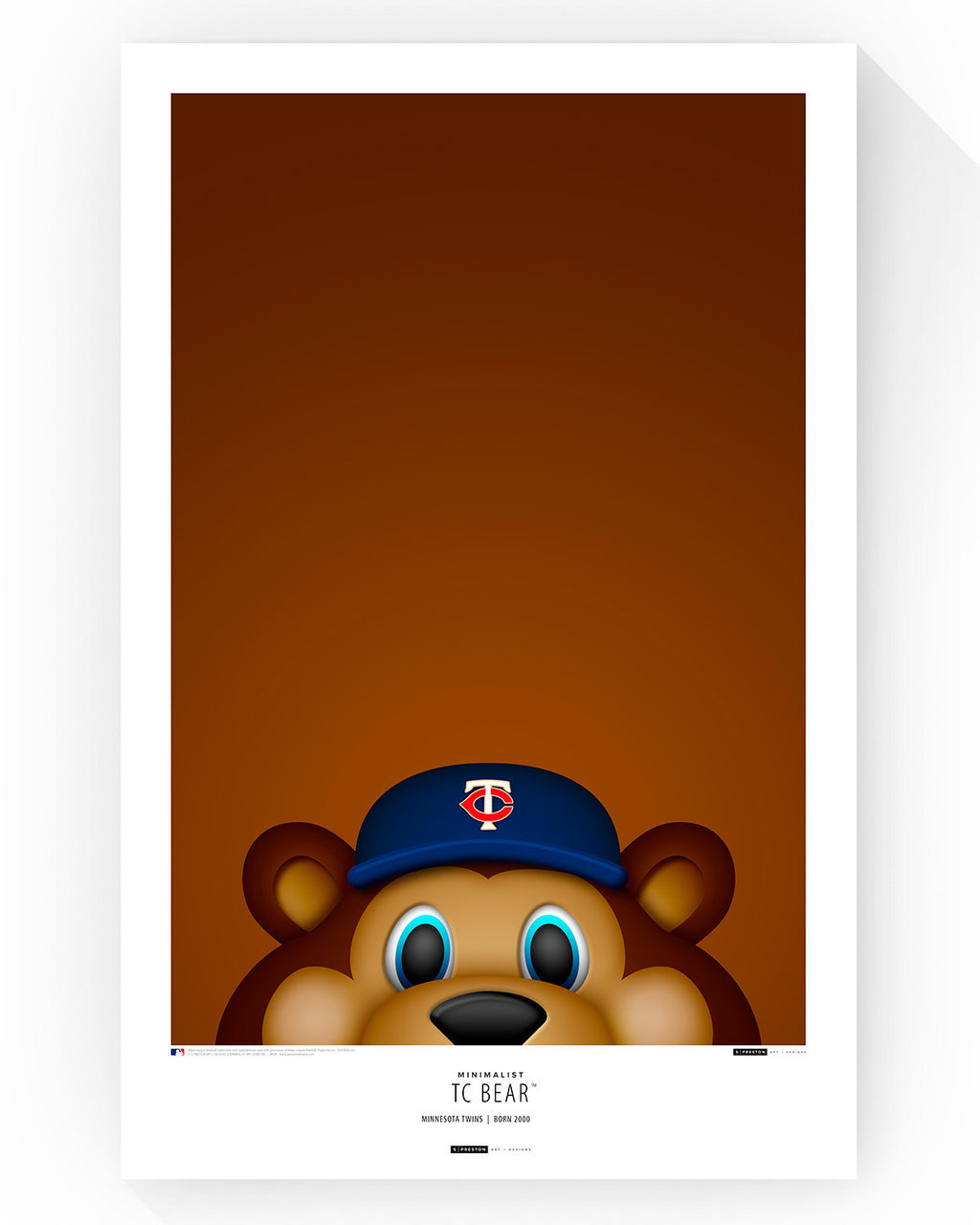 Minimalist Target Field Minnesota Twins - S. Preston – S. Preston Art +  Designs