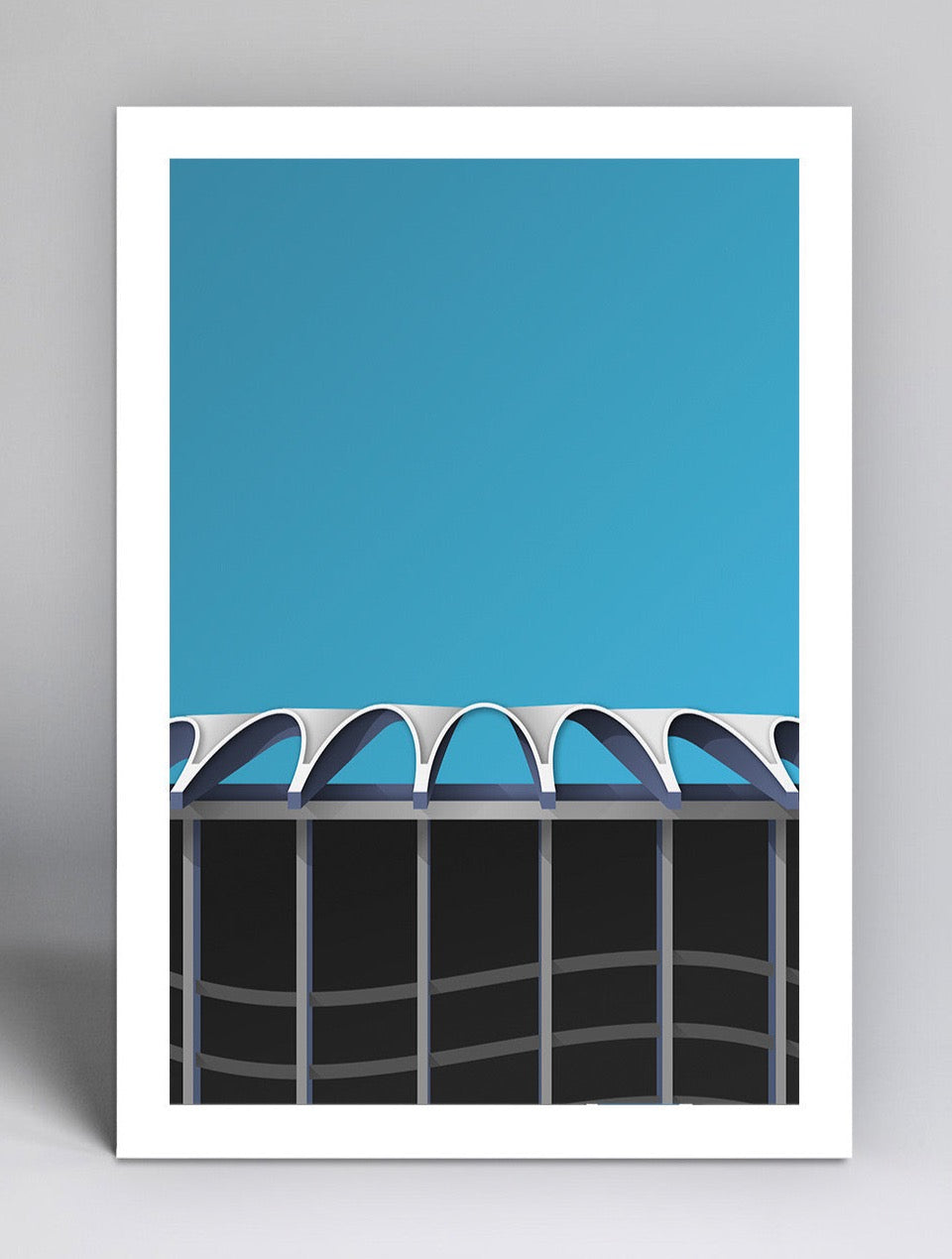Minimalist Busch II Stadium - Small - CLEARANCE – S. Preston Art + Designs