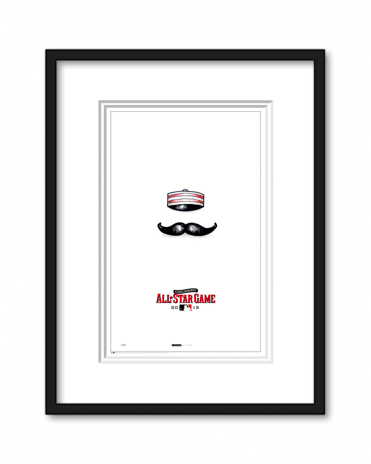 2015 MLB All-Star Game Sketch Poster Print