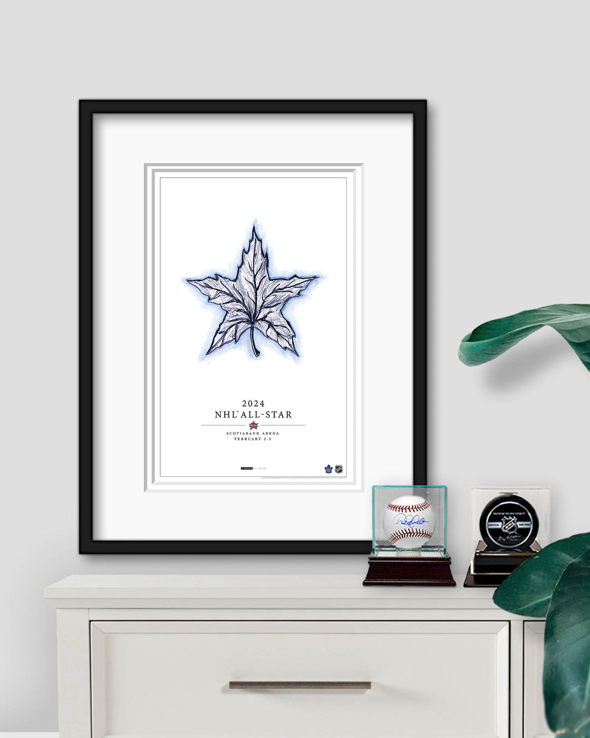 2024 NHL All-Star Game Sketch Limited Edition Art Print