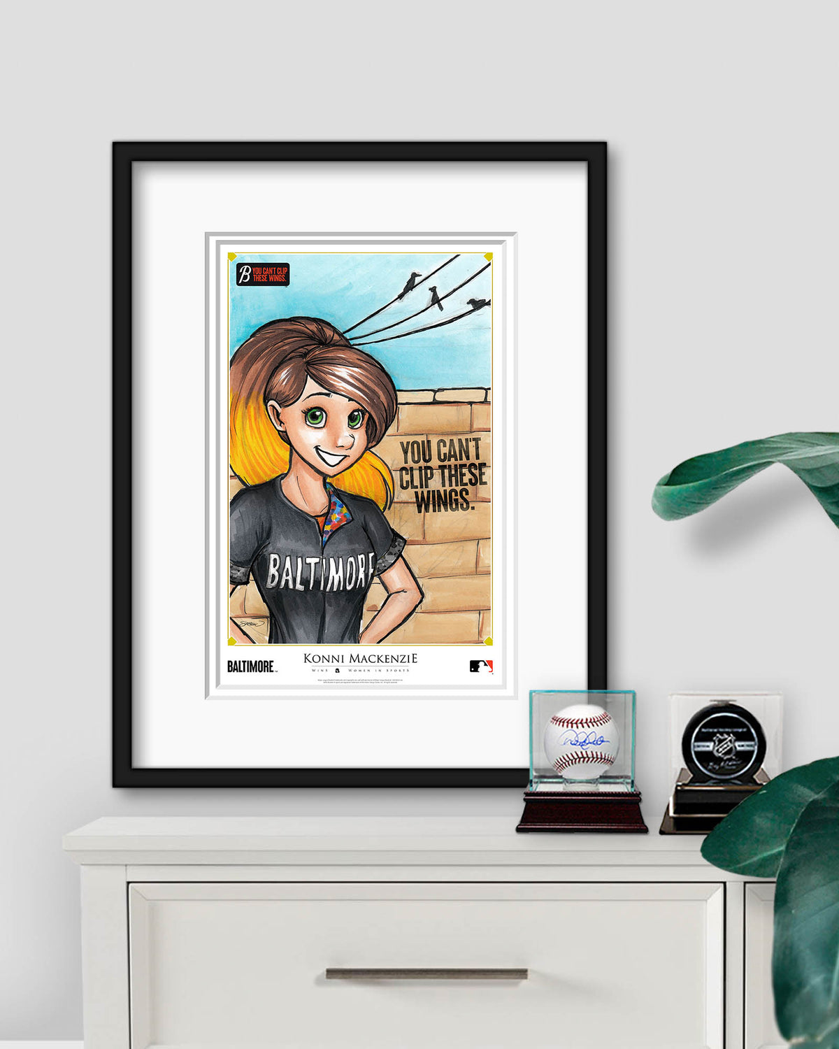 WinS® Baltimore Orioles City Connect - Konni Mackenzie Poster Print