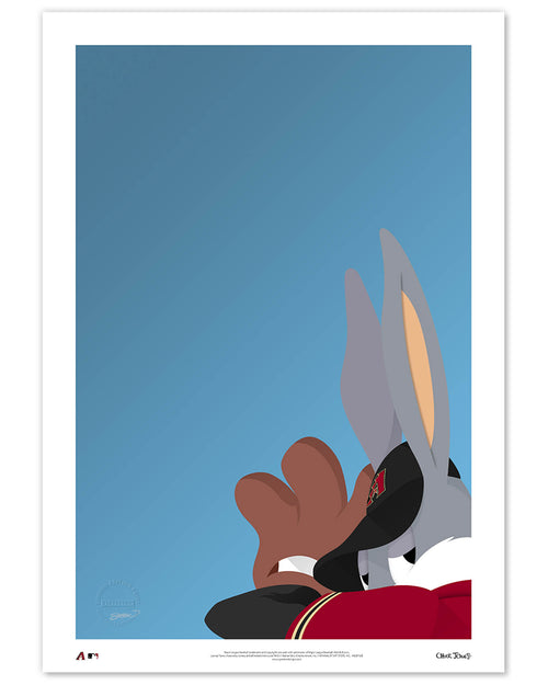 Tasmanian Devil x MLB - Arizona Diamondbacks by S. Preston Art Print – S.  Preston Art + Designs