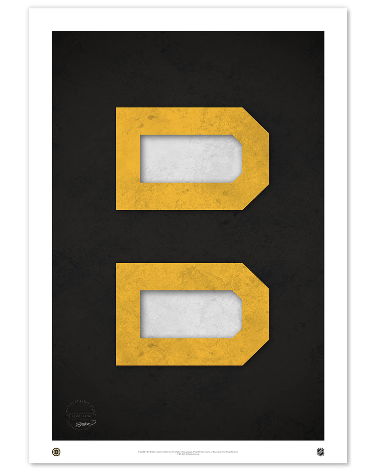 Minimalist Logo - Boston Bruins