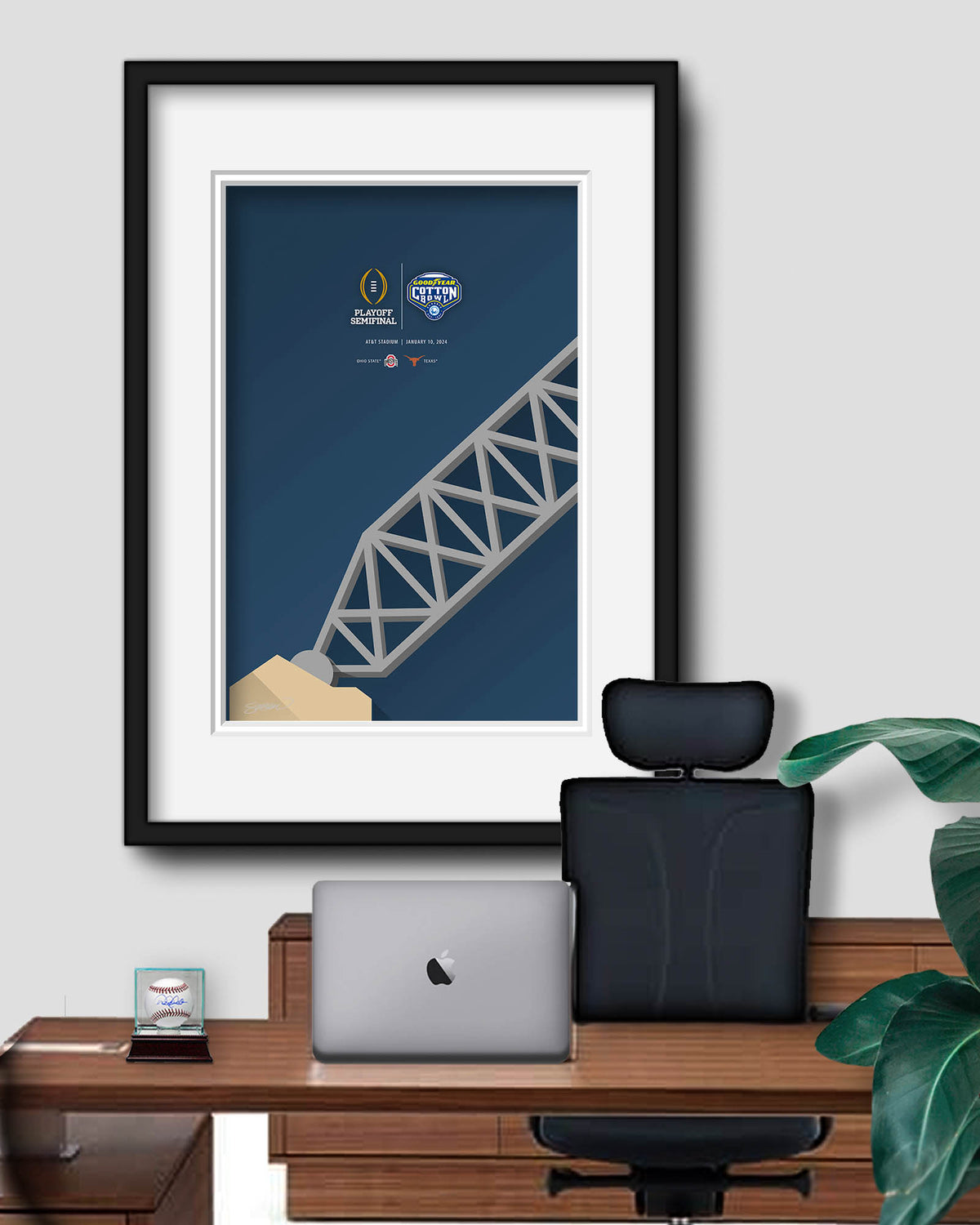 Minimalist AT&T Stadium - 2025 Cotton Bowl