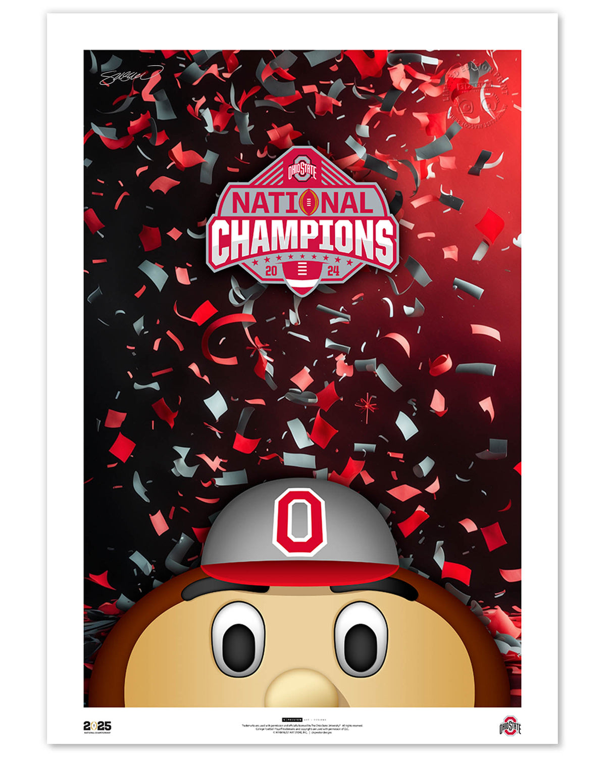 Brutus Buckeye Peeker - National Champions Variant