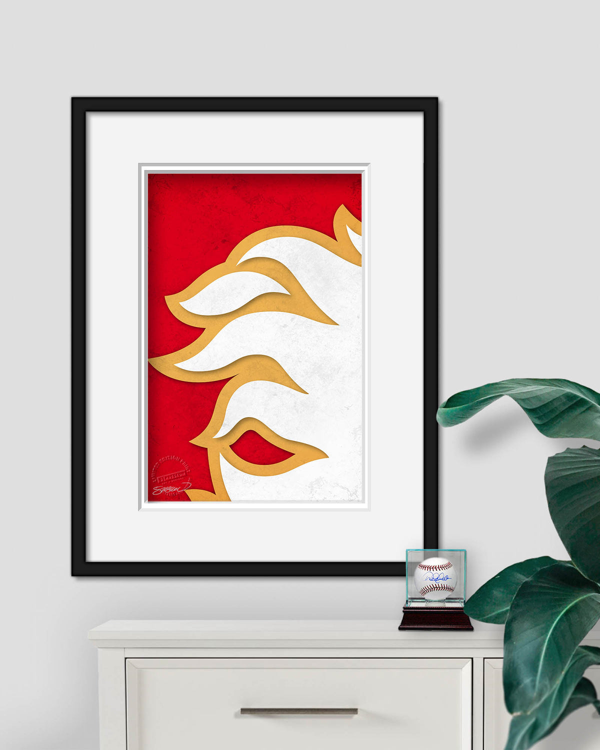 Minimalist Logo - Calgary Flames