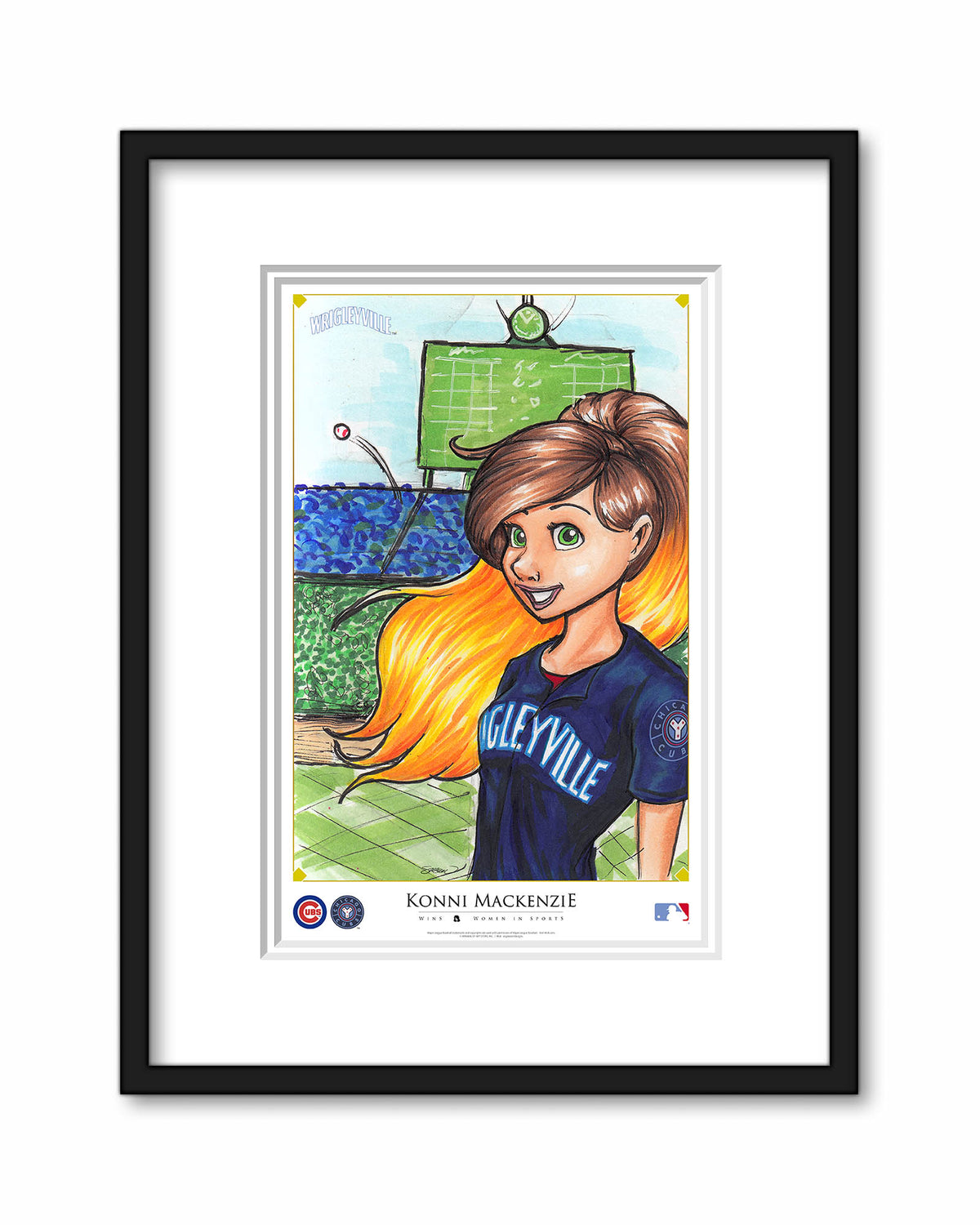 WinS® Chicago Cubs City Connect - Konni Mackenzie Poster Print