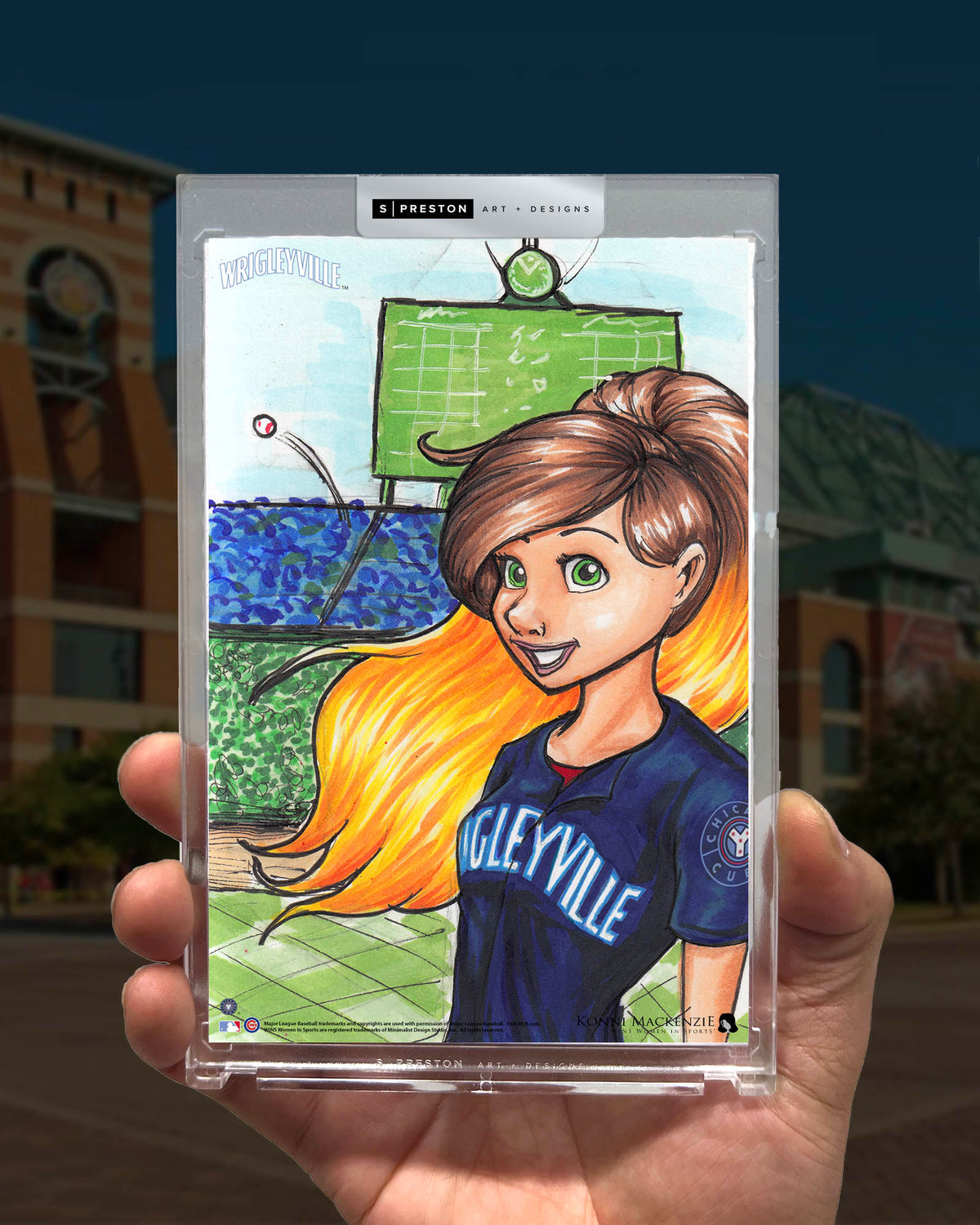 WinS® Chicago Cubs City Connect - Konni Mackenzie Art Card Slab – S.  Preston Art + Designs