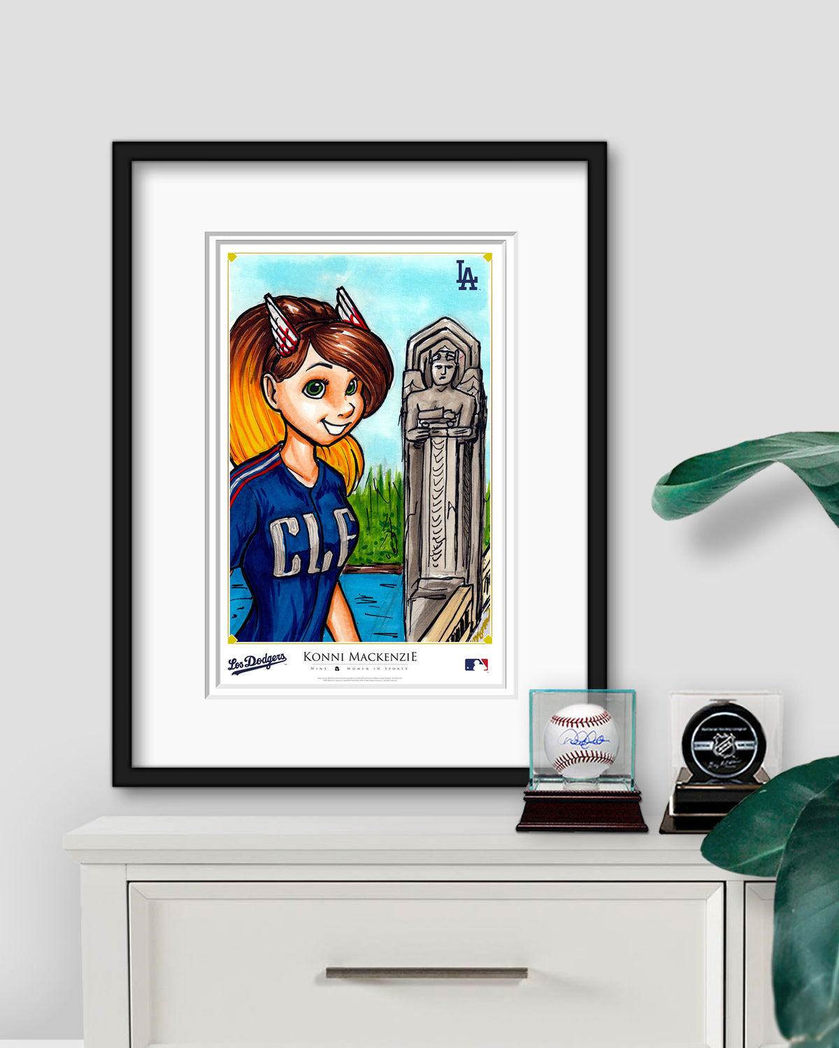 WinS® Cleveland Guardians City Connect - Konni Mackenzie Poster Print