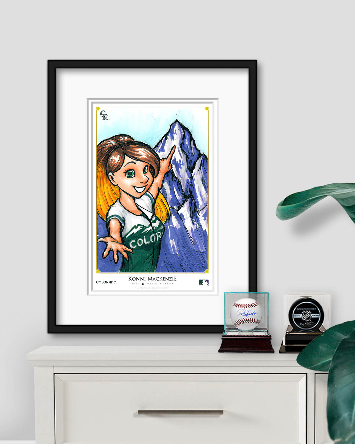 WinS® Colorado Rockies City Connect - Konni Mackenzie Poster Print