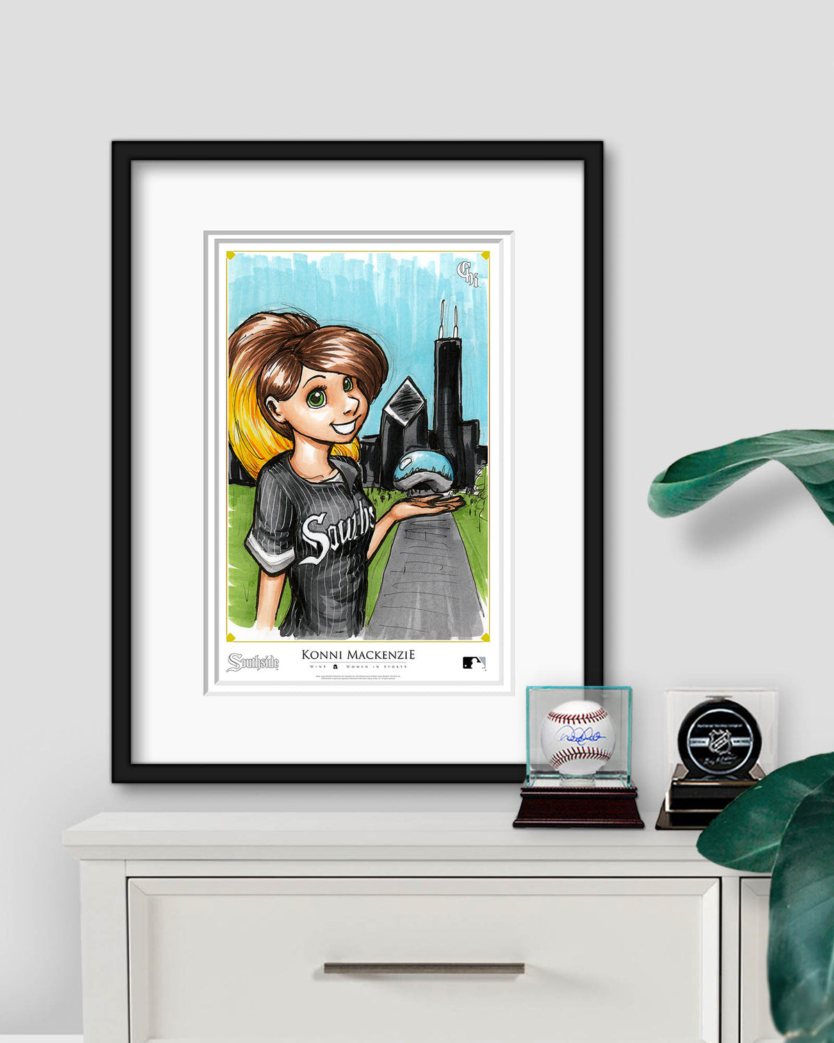 WinS® Chicago White Sox City Connect - Konni Mackenzie Poster Print