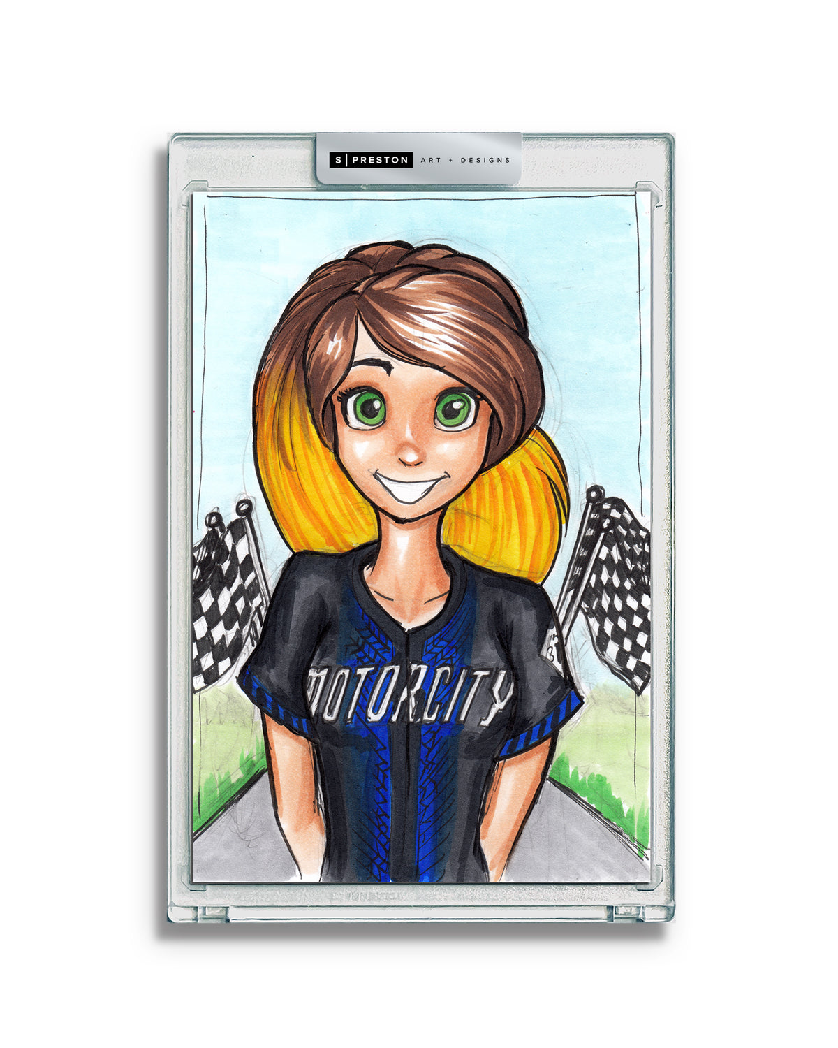 WinS® Every Day Konni Mackenzie Original Art Card Slab 2024-05-06