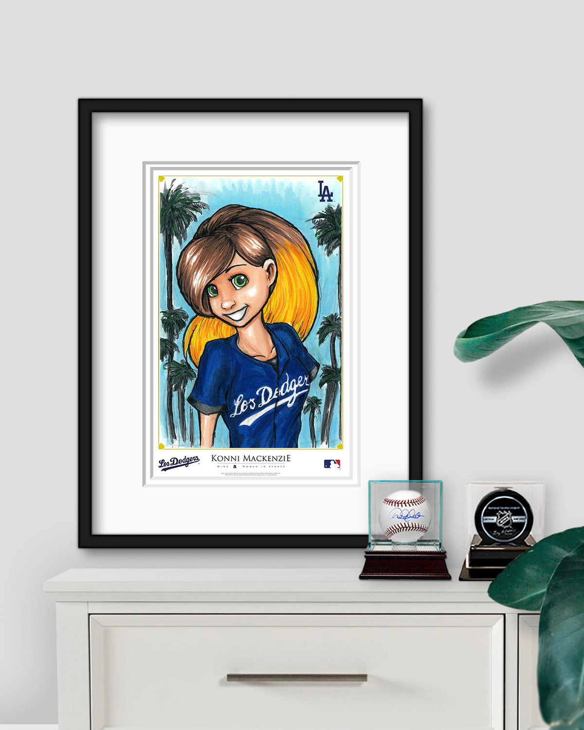 WinS® Los Angeles Dodgers City Connect - Konni Mackenzie Poster Print