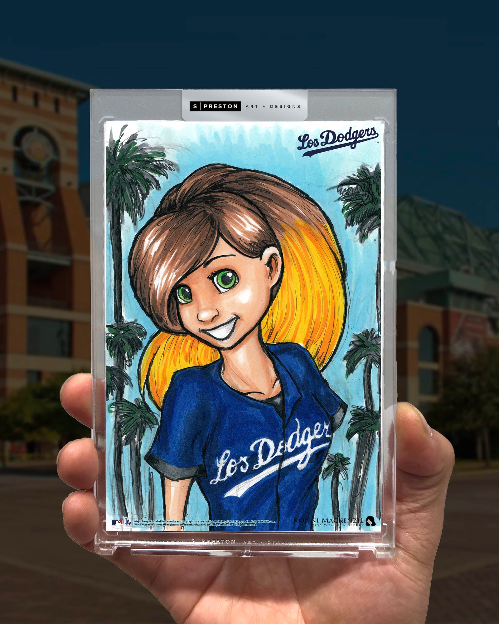 WinS® Los Angeles Angels City Connect - Konni Mackenzie Art Card Slab – S.  Preston Art + Designs