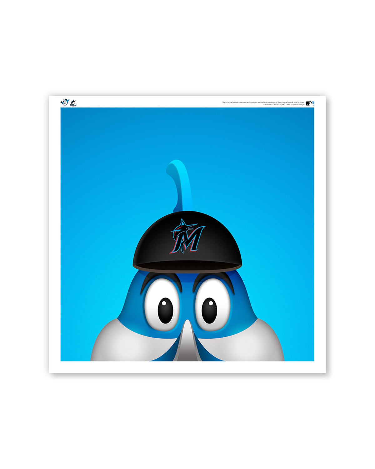 Minimalist Billy The Marlin