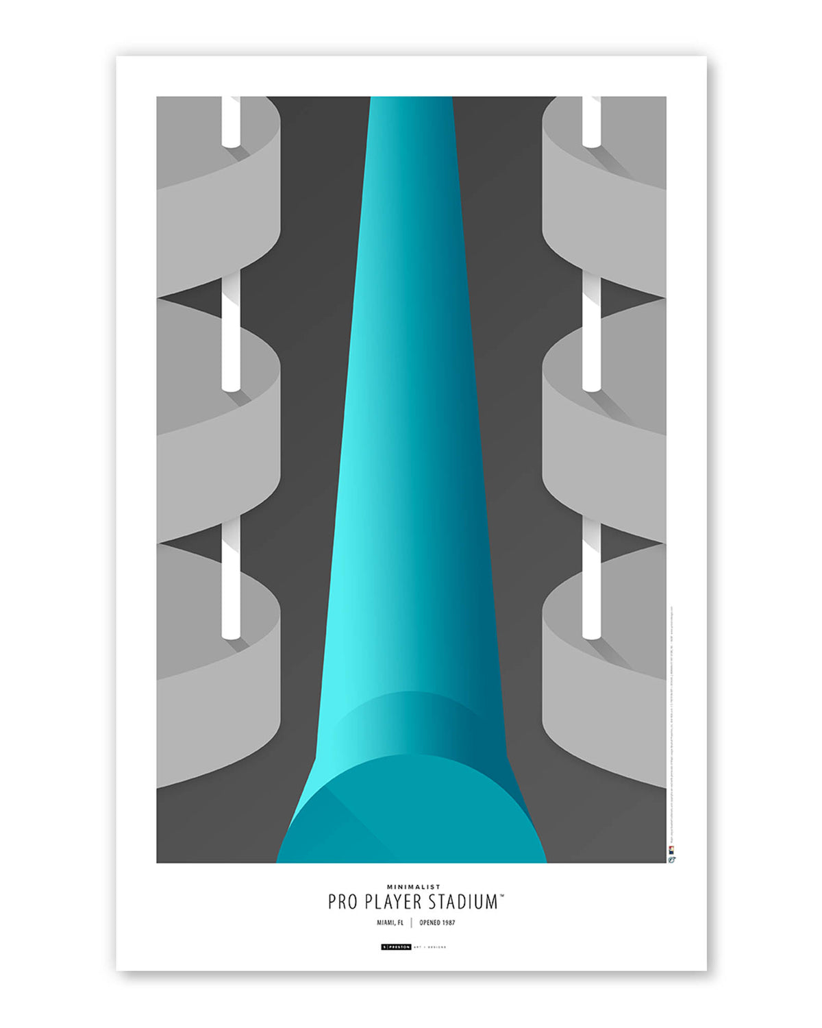Minimalist Sun Life Stadium