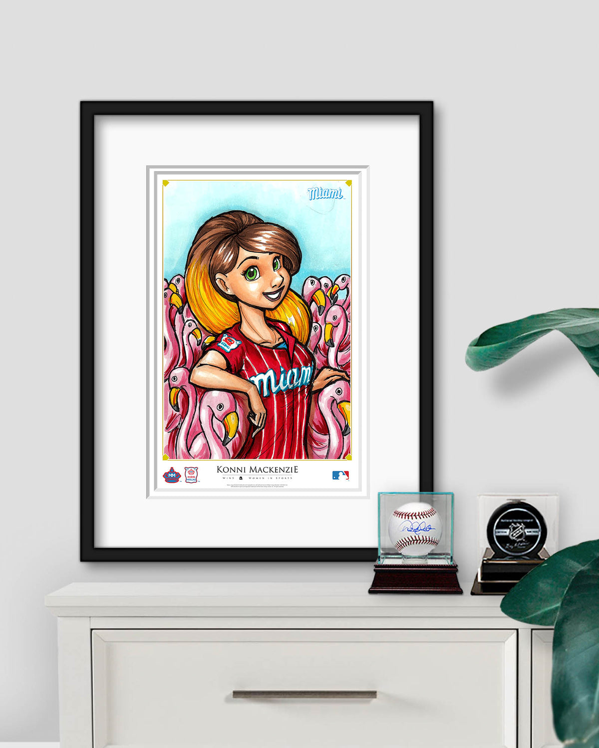 WinS® Miami Marlins City Connect - Konni Mackenzie Poster Print