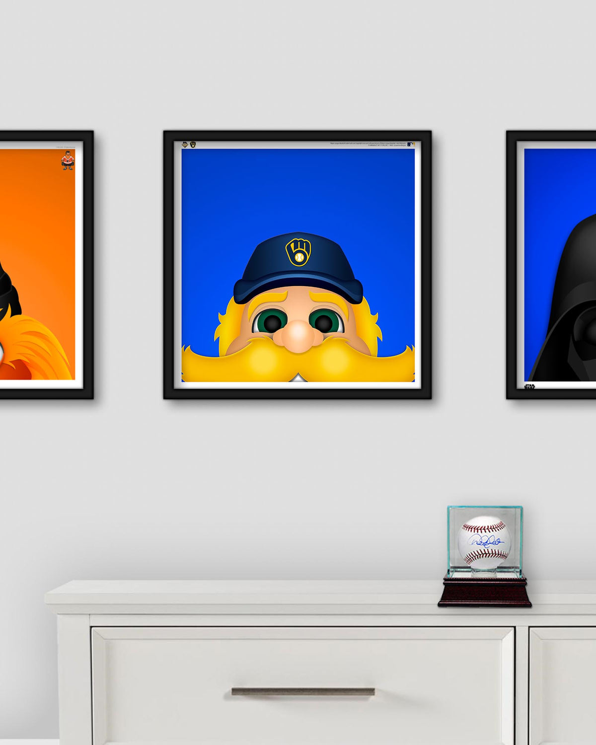 Minimalist Bernie Brewer