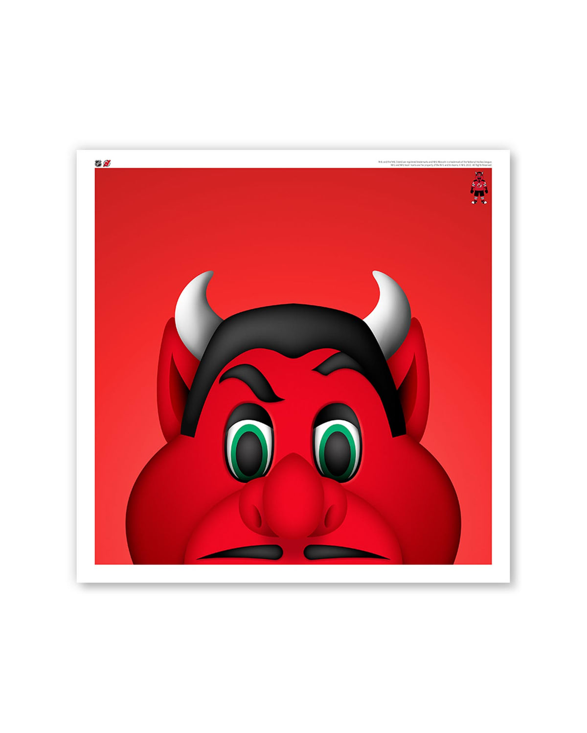 Minimalist NJ Devil