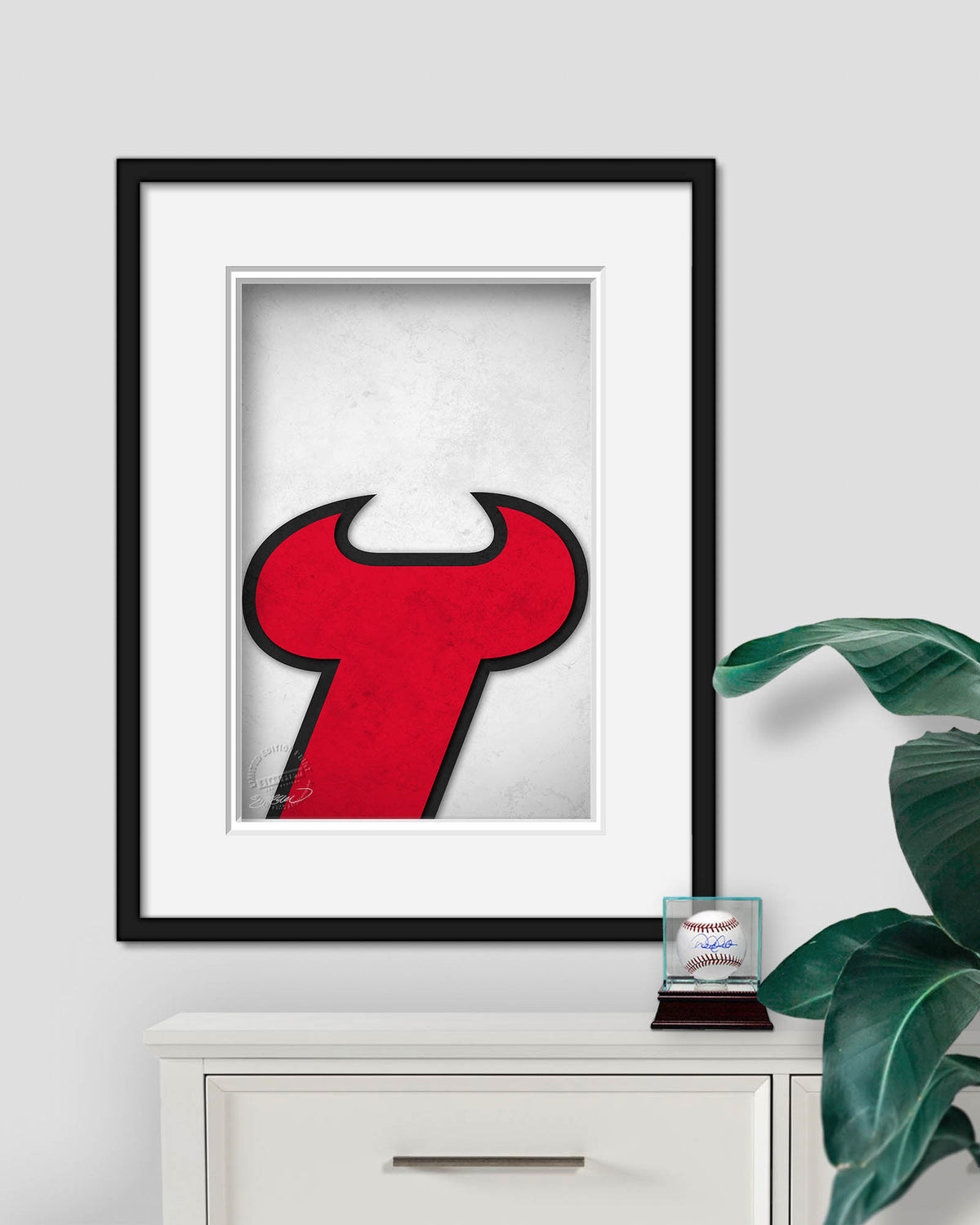Minimalist Logo - New Jersey Devils