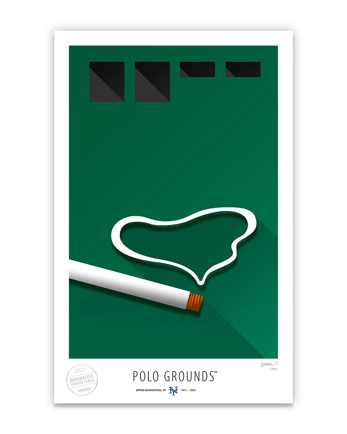 Minimalist Polo Grounds
