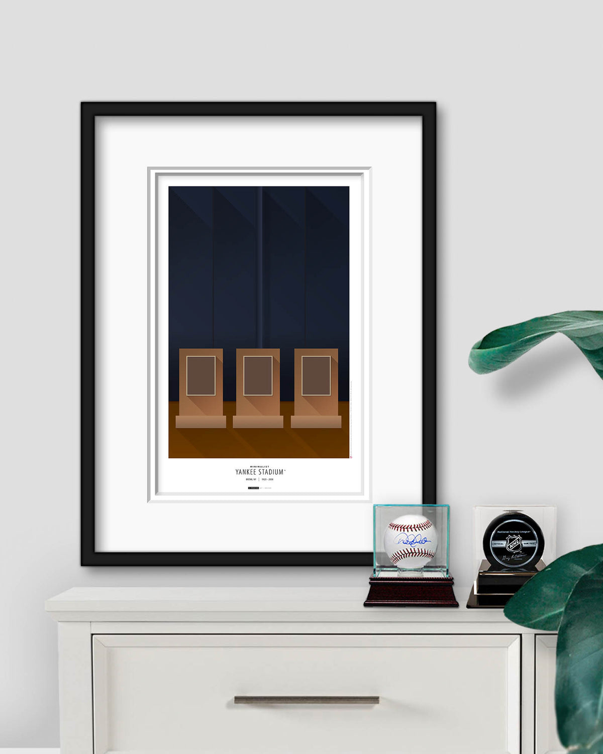 Minimalist Old Yankee Stadium