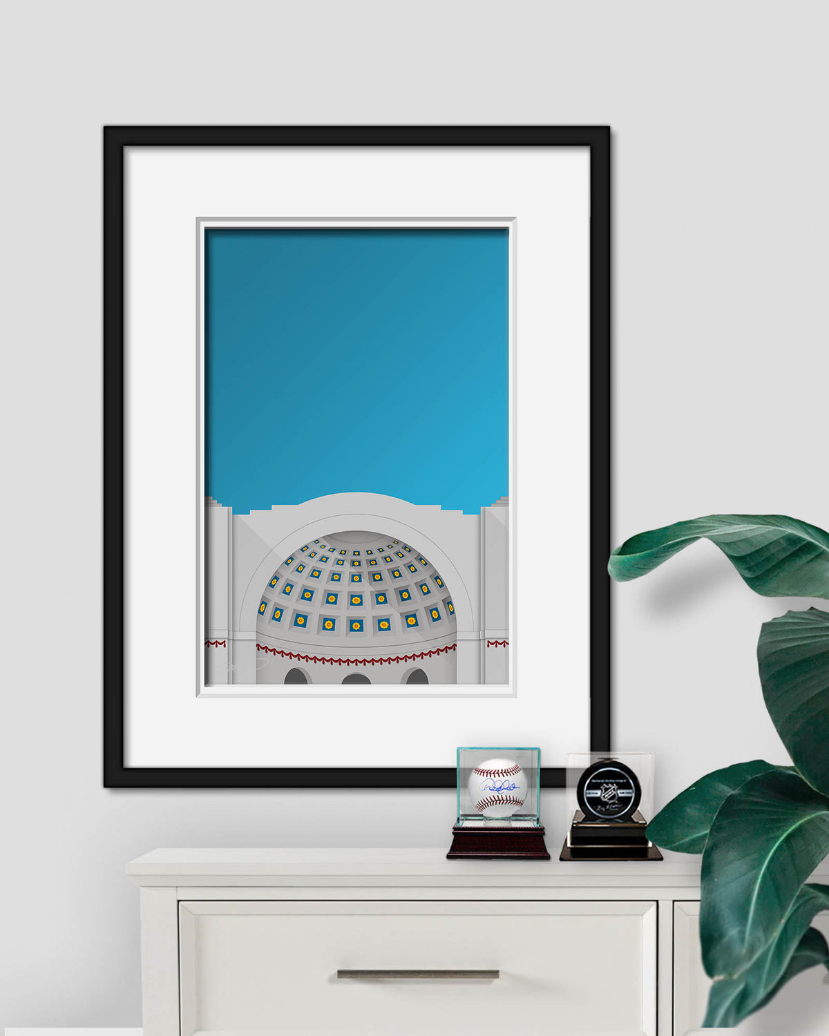 Minimalist Ohio Stadium Fine Art Print