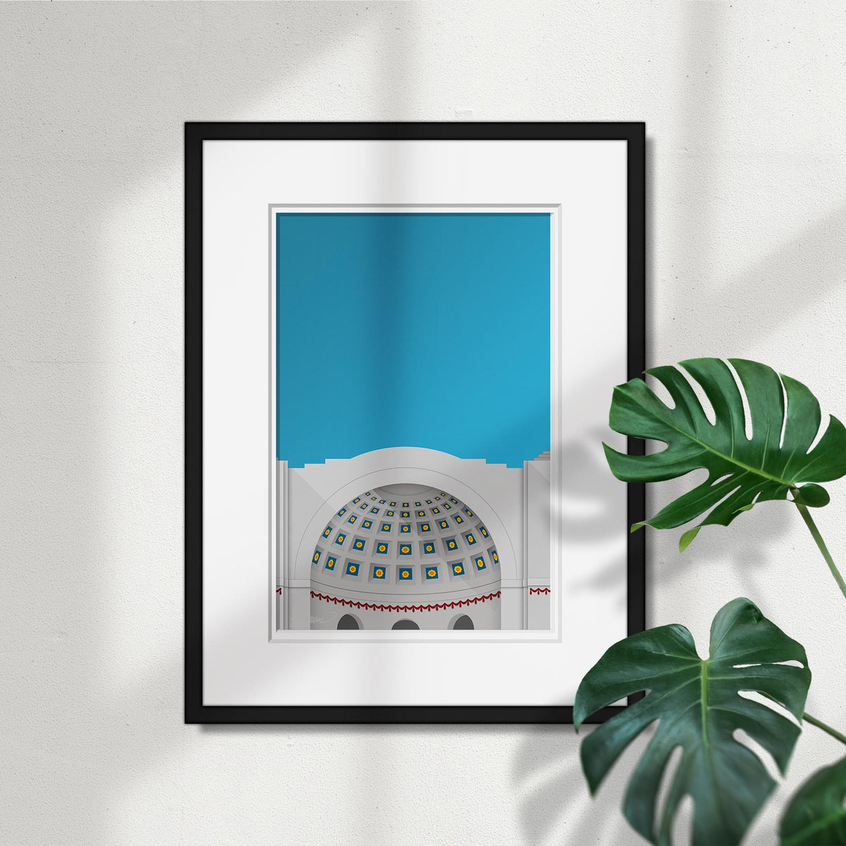 Minimalist Ohio Stadium Fine Art Print