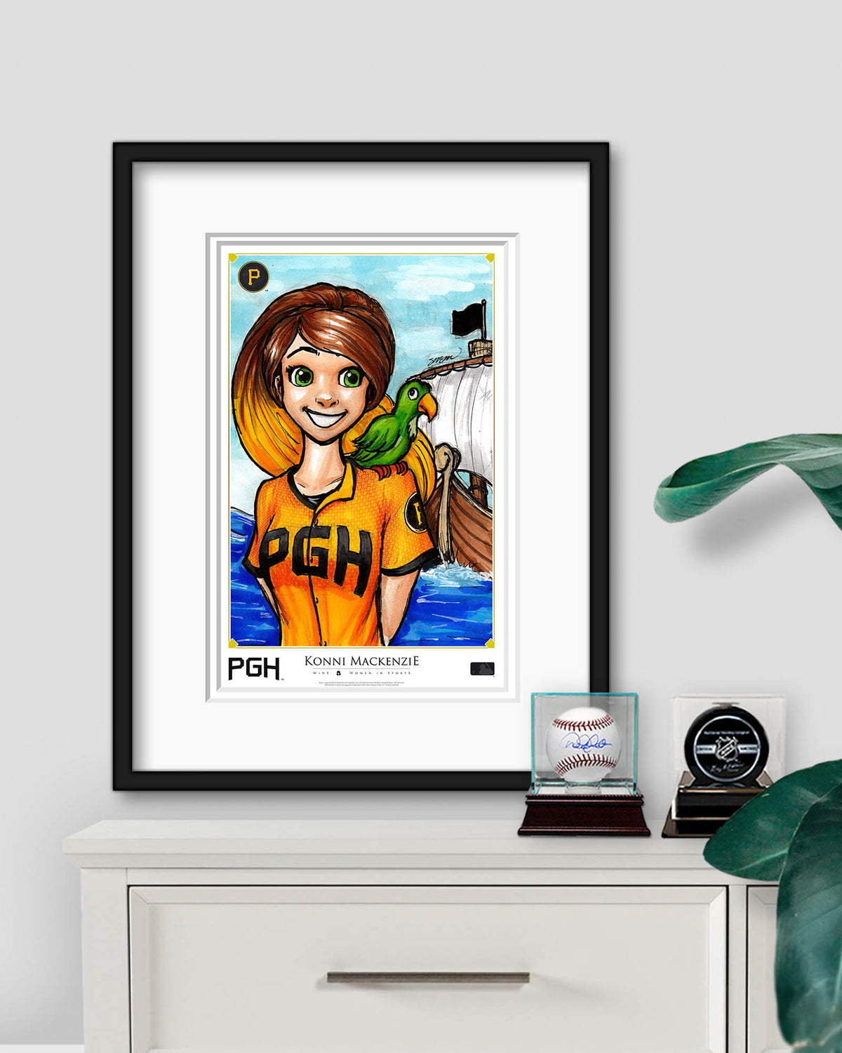 WinS® Pittsburgh Pirates City Connect - Konni Mackenzie Poster Print