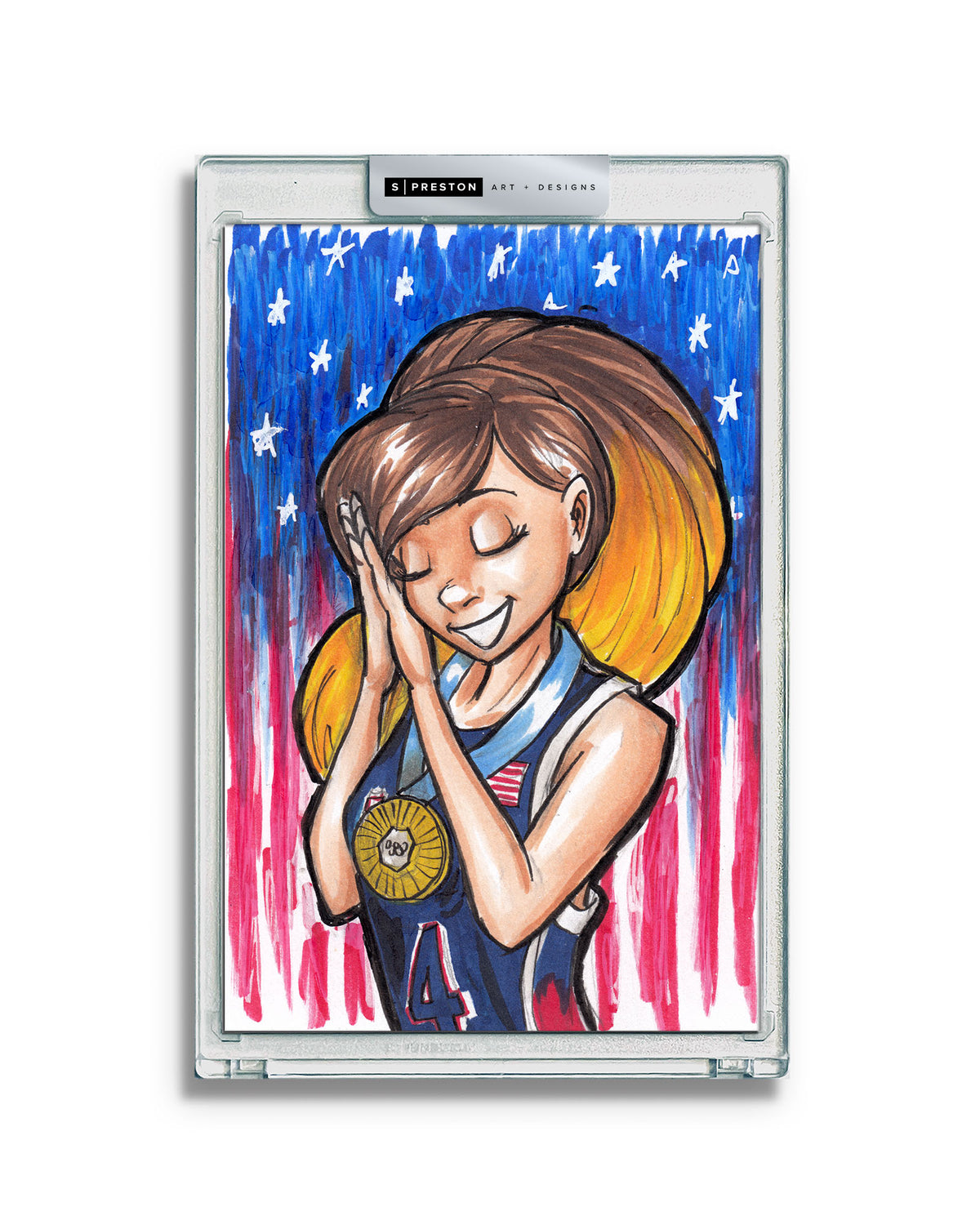 WinS® Every Day Konni Mackenzie Original Art Card Slab 2024-08-10