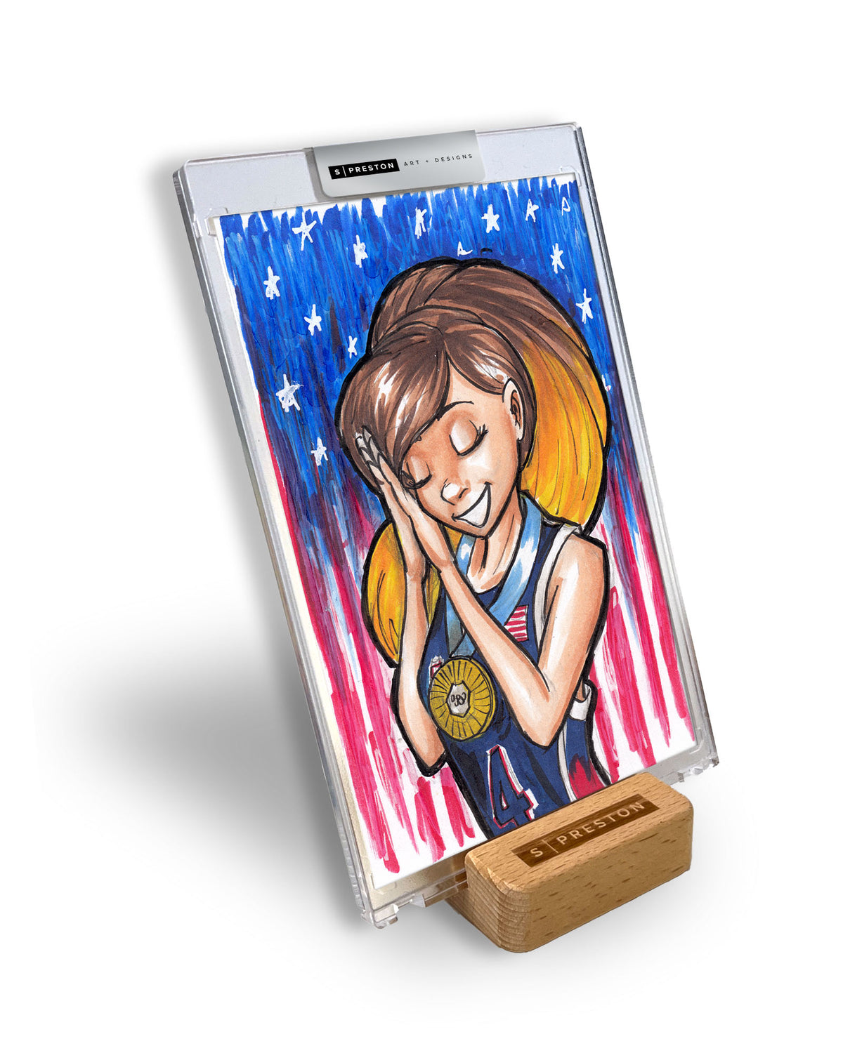 WinS® Every Day Konni Mackenzie Original Art Card Slab 2024-08-10