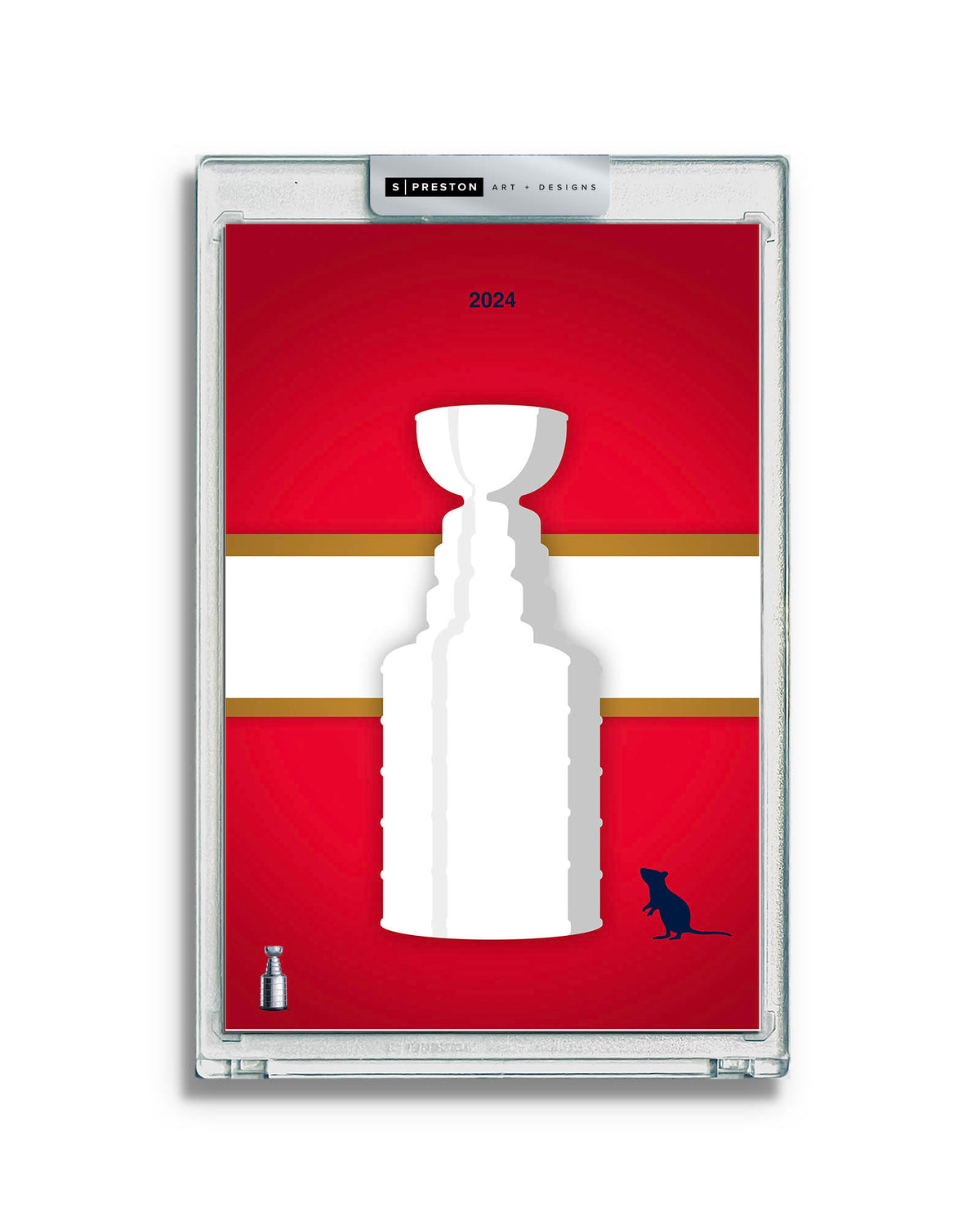 Minimalist Stanley Cup 2024 Limited Edition Art Card Slab