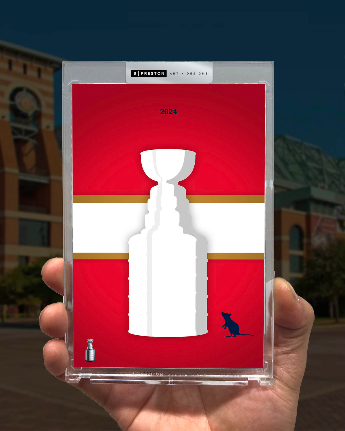 Minimalist Stanley Cup 2024 Limited Edition Art Card Slab