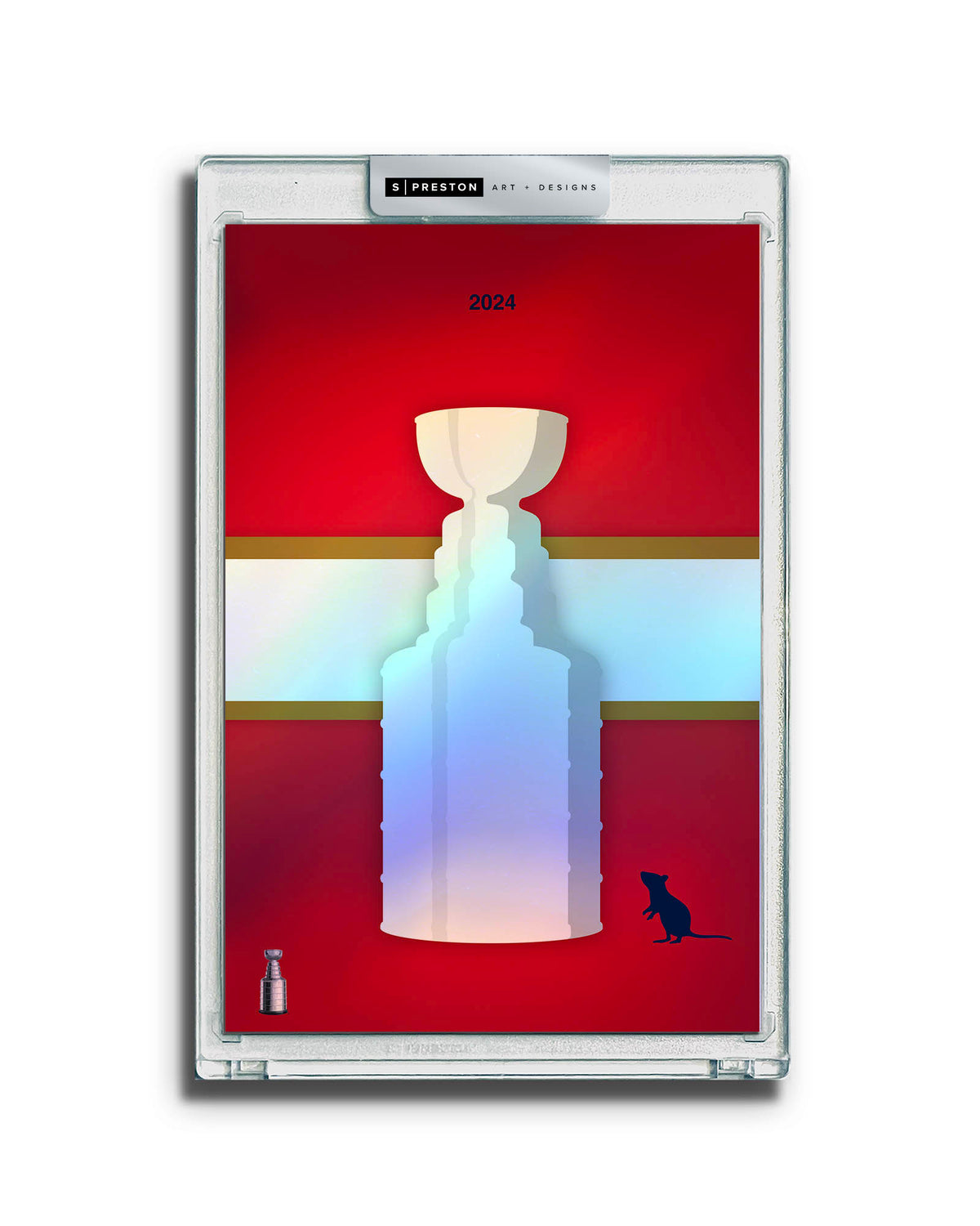 Minimalist Stanley Cup 2024 Limited Edition Art Card Slab