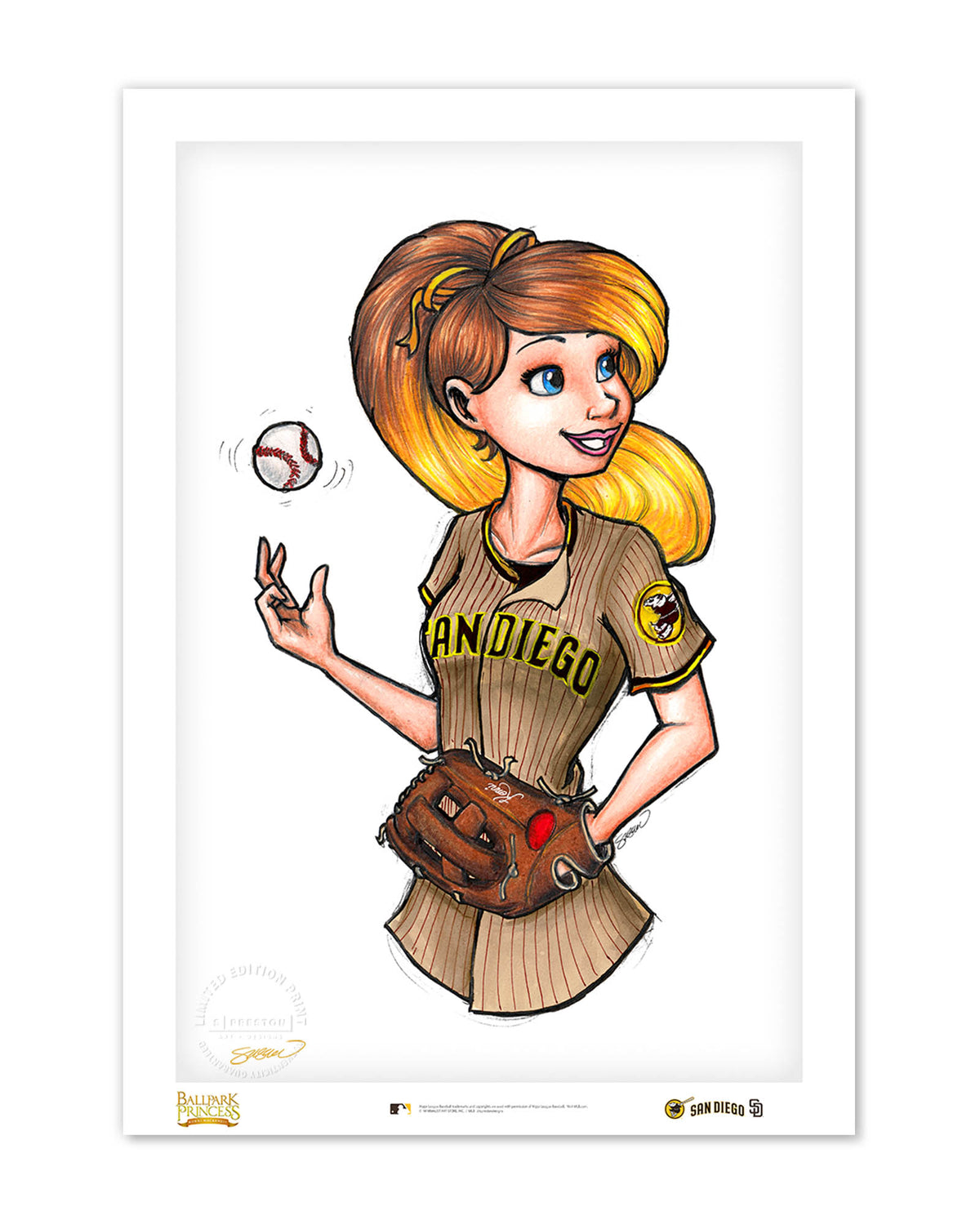 WinS® She Can Pitch - Padres - Konni Mackenzie