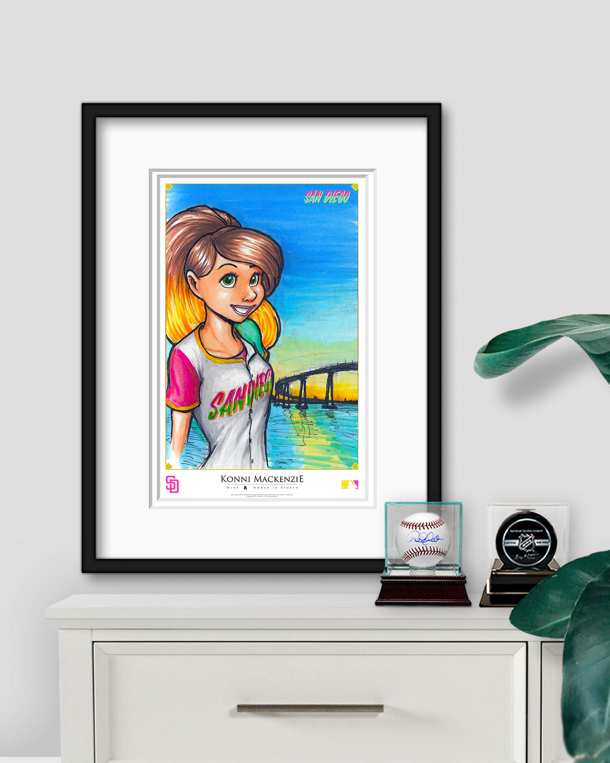 WinS® San Diego Padres City Connect - Konni Mackenzie Poster Print