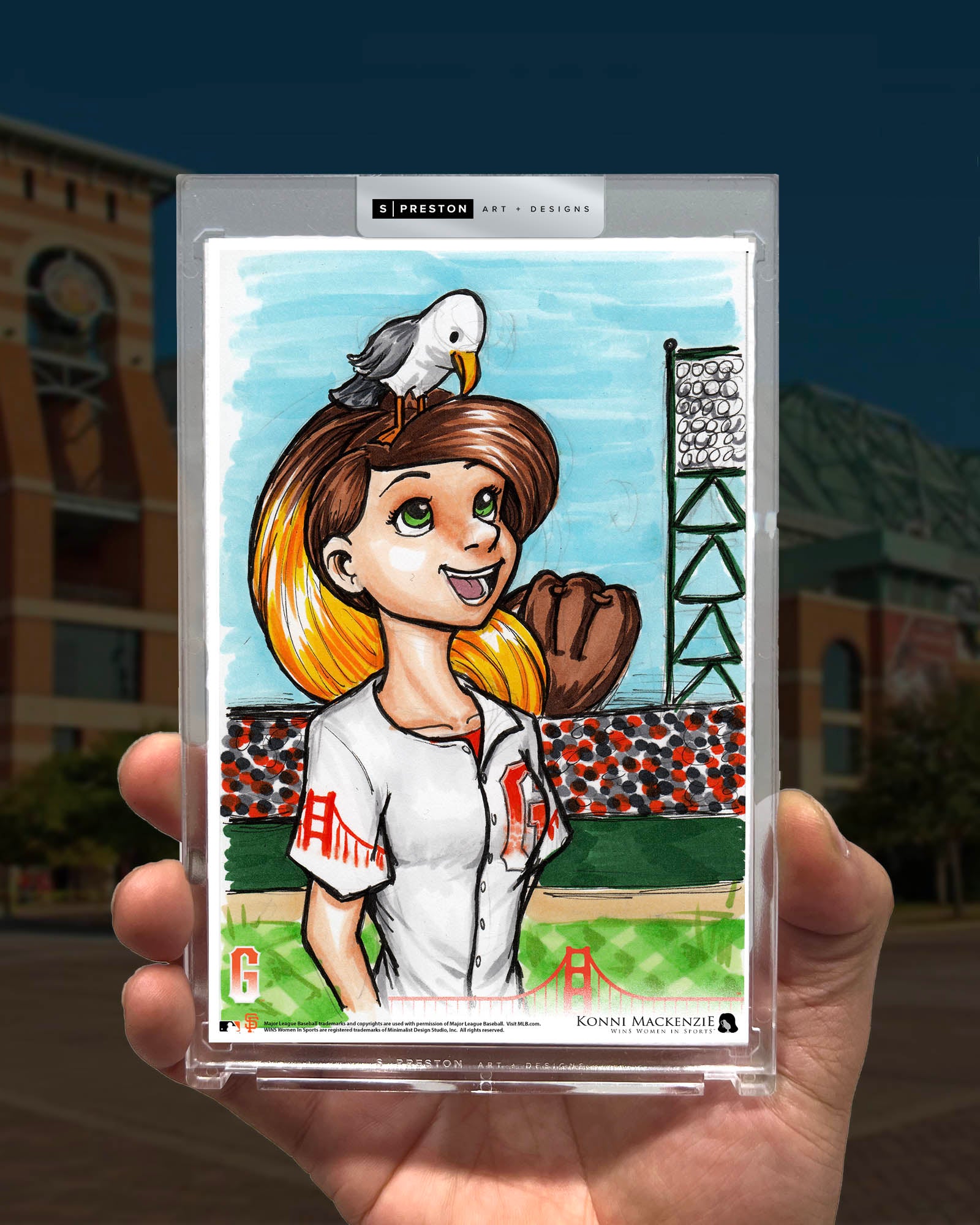 WinS® San Diego Padres City Connect - Konni Mackenzie Art Card