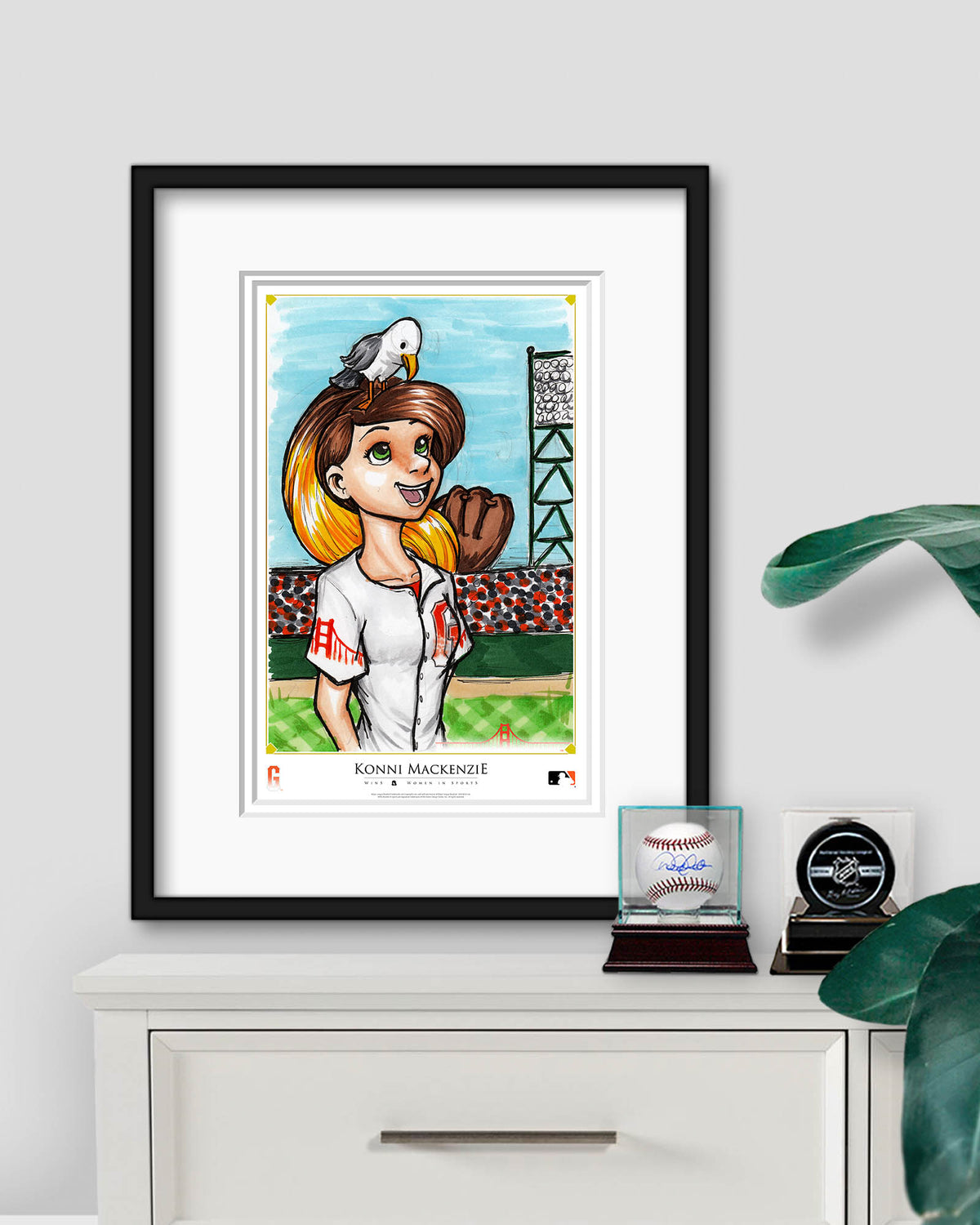 WinS® San Francisco Giants City Connect - Konni Mackenzie Poster Print