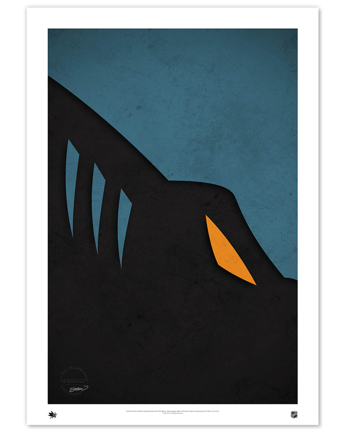 Minimalist Logo - San Jose Sharks San Jose Sharks - S. Preston – S