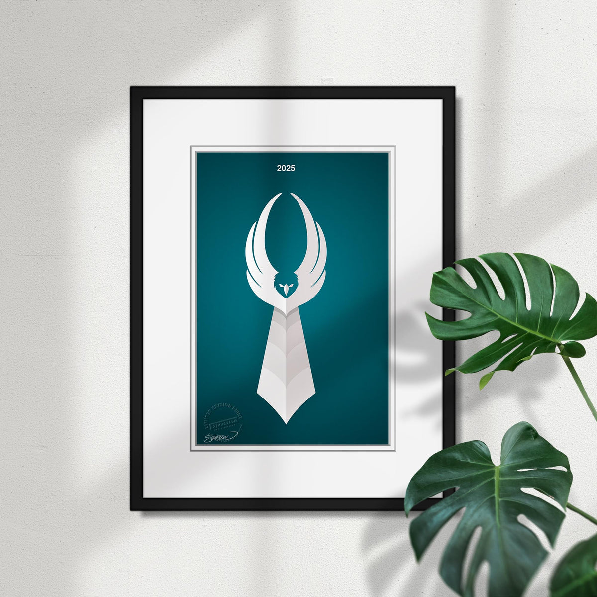 Minimalist 2025 Football Championship Fine Art Print