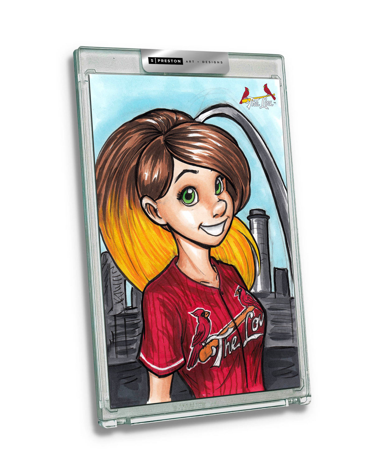 WinS® St. Louis Cardinals City Connect - Konni Mackenzie Art Card Slab